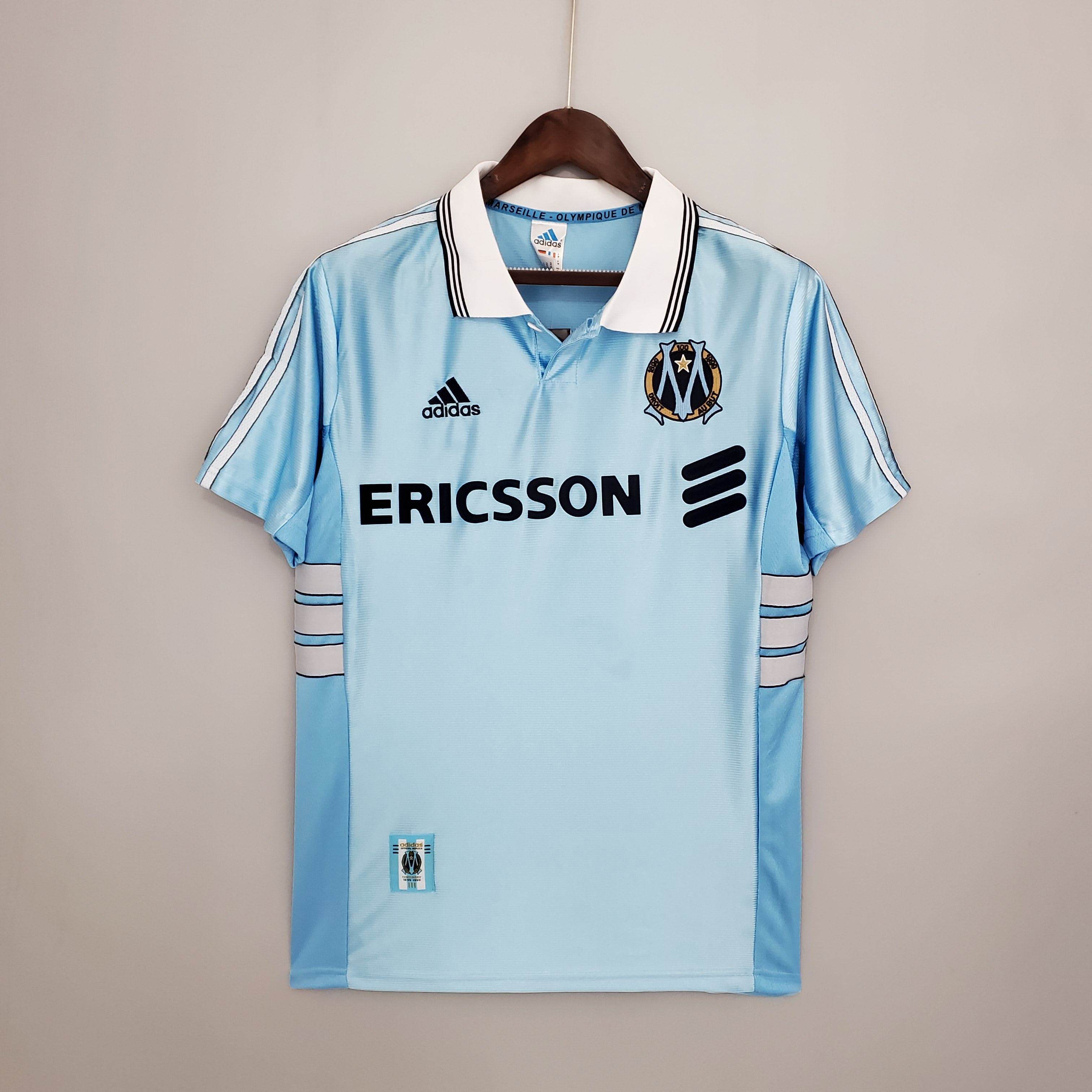 CAMISETA OLYMPIQUE MARSEILLE III 98/99 HOMBRE (RETRO) - ZonaCamisetas