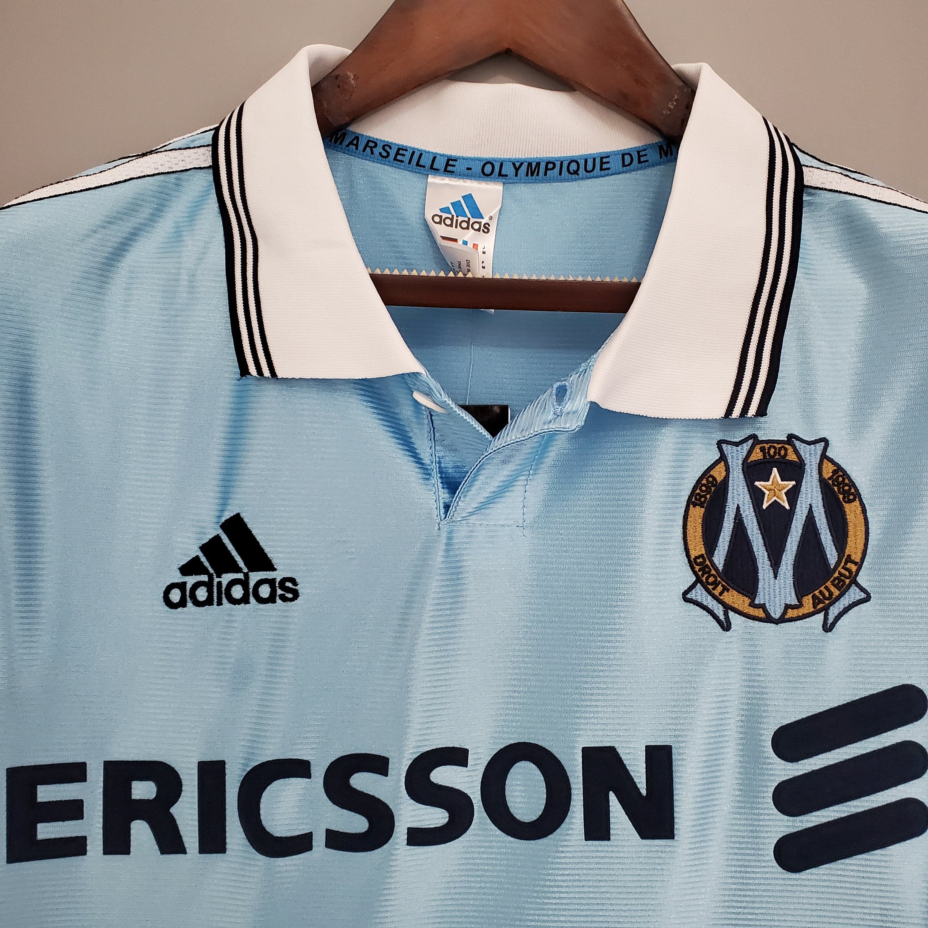 CAMISETA OLYMPIQUE MARSEILLE III 98/99 HOMBRE (RETRO)