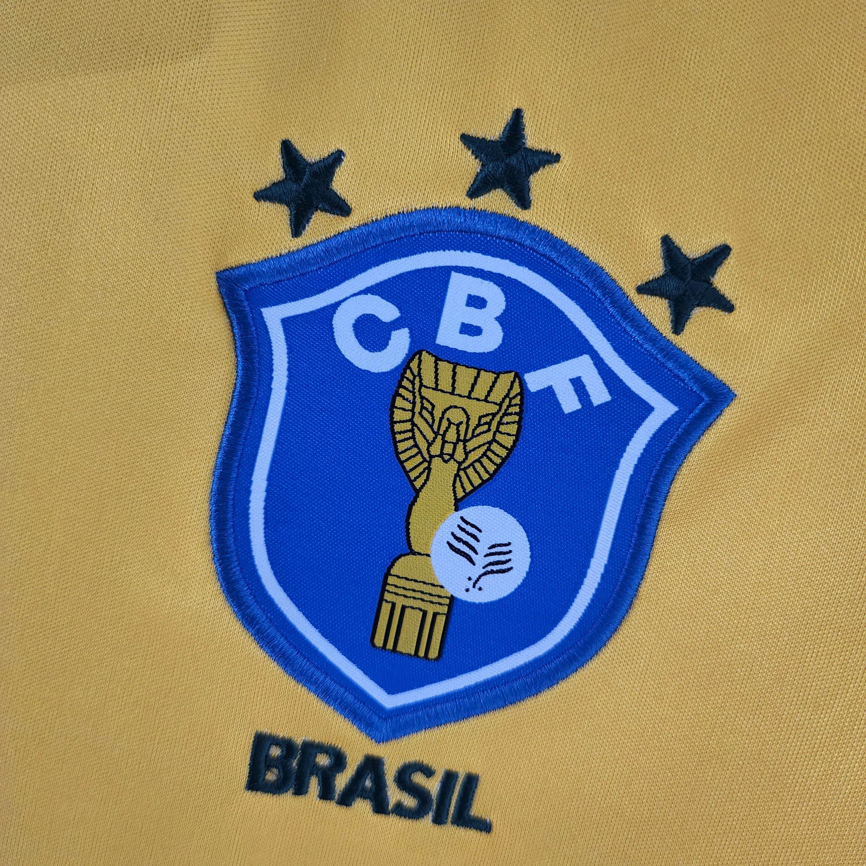 CAMISETA BRASIL I 1988 HOMBRE (RETRO) - ZonaCamisetas