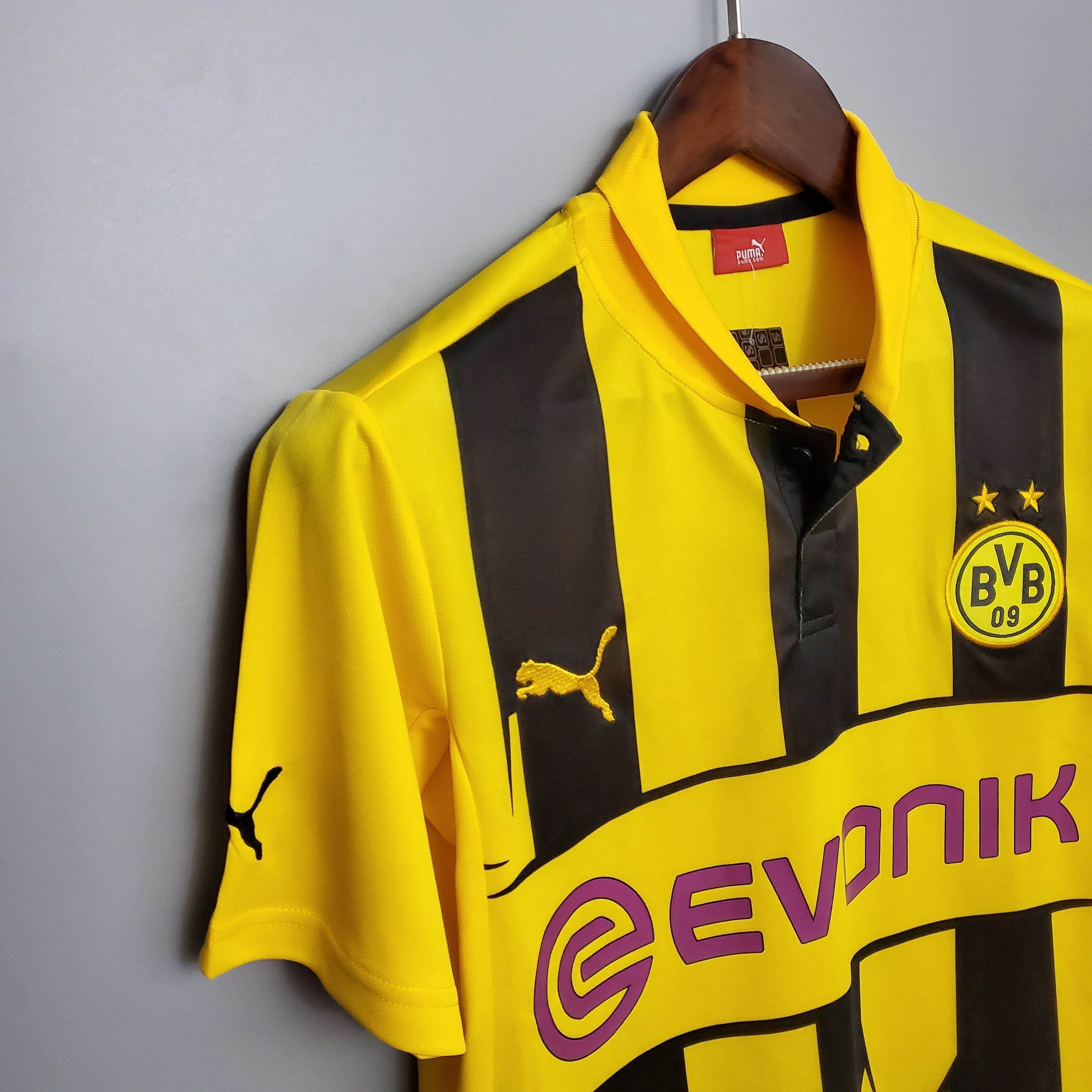 CAMISETA BORUSSIA DORTMUND I 12/13 HOMBRE (RETRO) - ZonaCamisetas