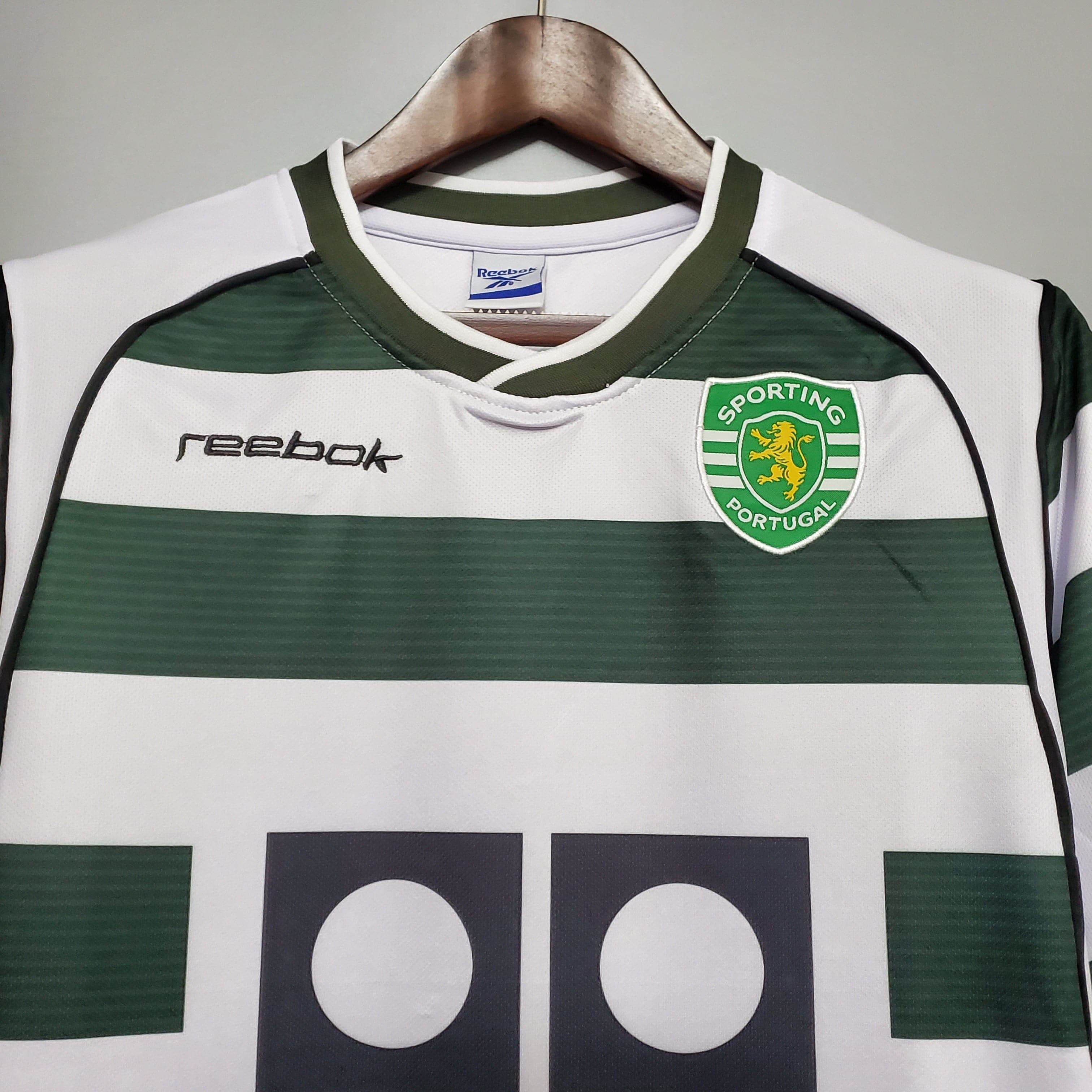 CAMISETA SPORTING LISBOA I 01/03 HOMBRE (RETRO) - ZonaCamisetas