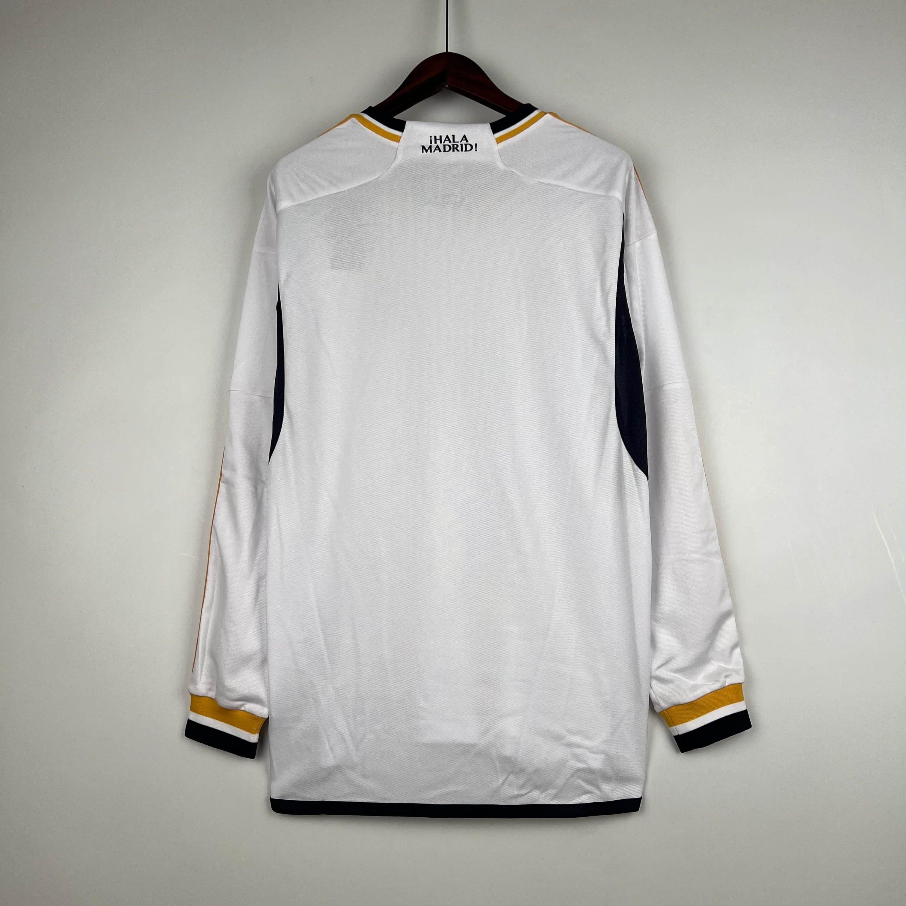 CAMISETA REAL MADRID I 23/24 HOMBRE MANGA LARGA (VERSIÓN FAN) - ZonaCamisetas