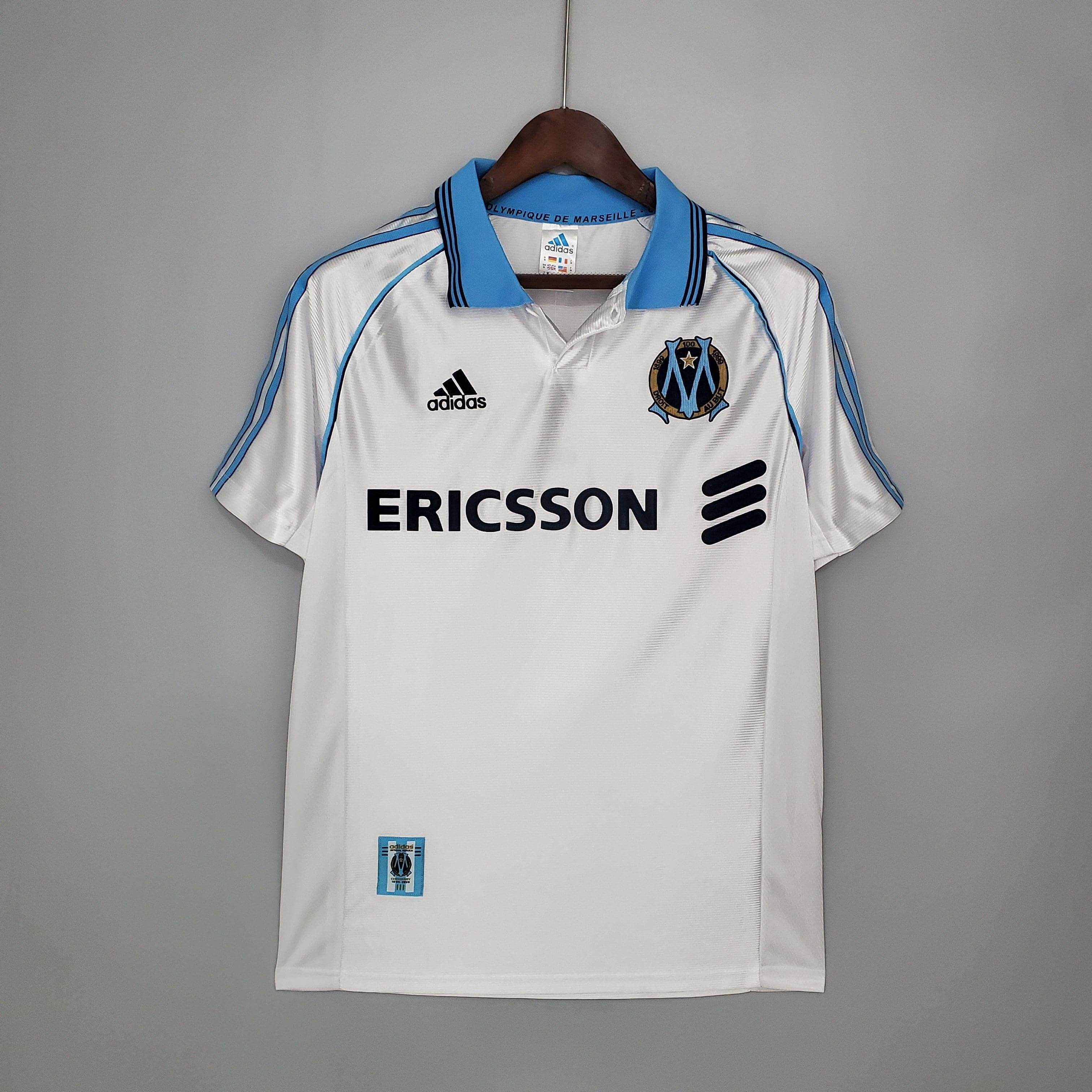 CAMISETA OLYMPIQUE MARSEILLE IV 98/99 HOMBRE (RETRO) - ZonaCamisetas