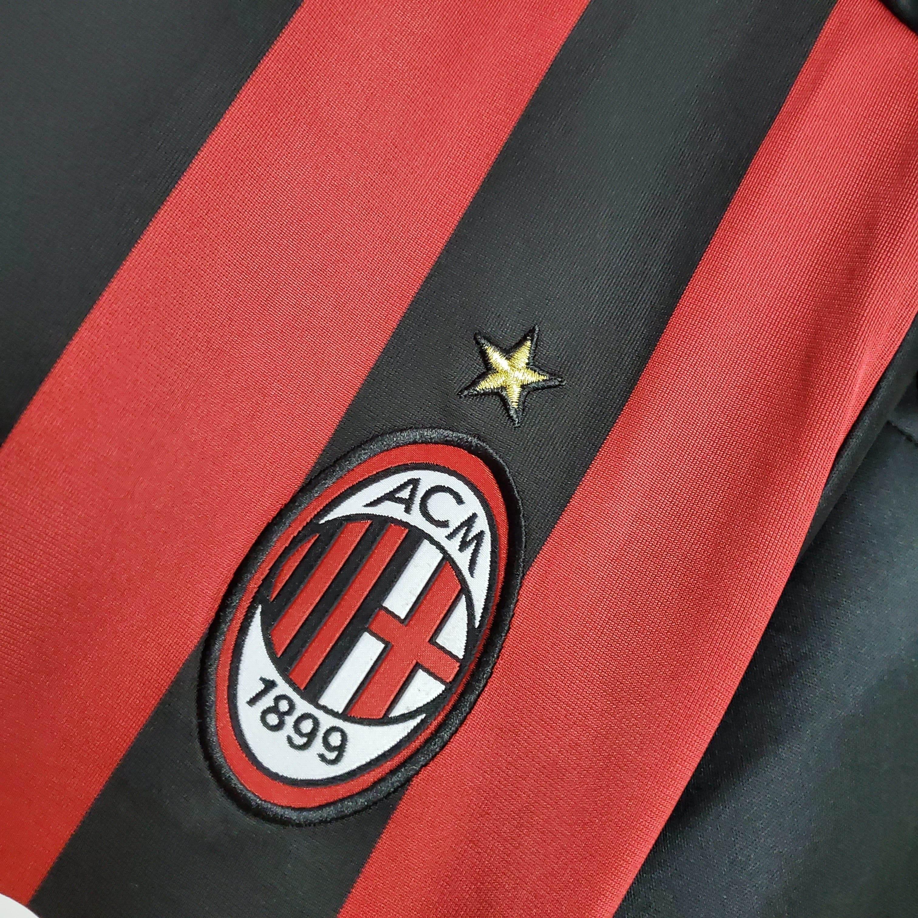 CAMISETA AC MILAN I 09/10 HOMBRE (RETRO) - ZonaCamisetas