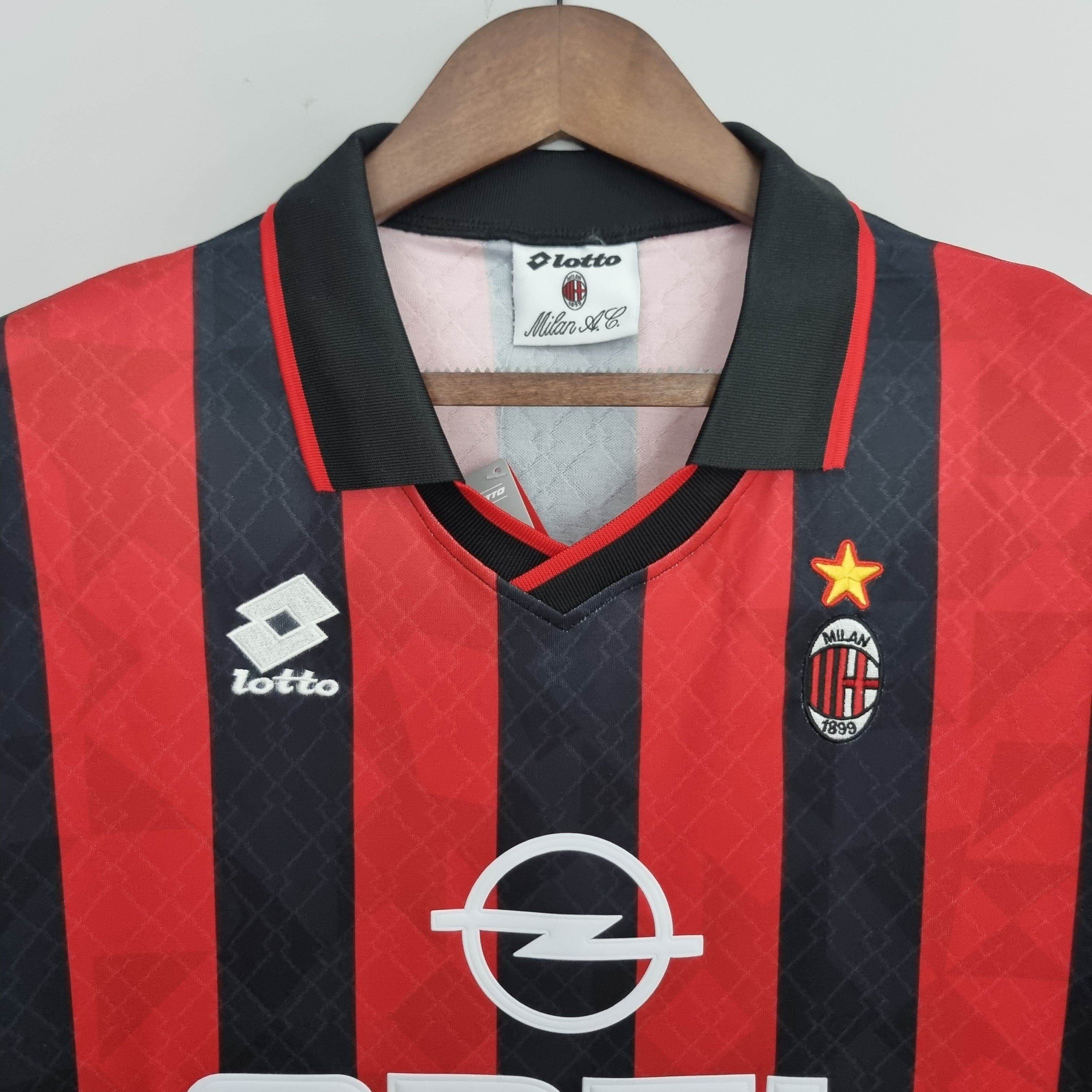 CAMISETA AC MILAN VII 95/96 HOMBRE (RETRO) - ZonaCamisetas