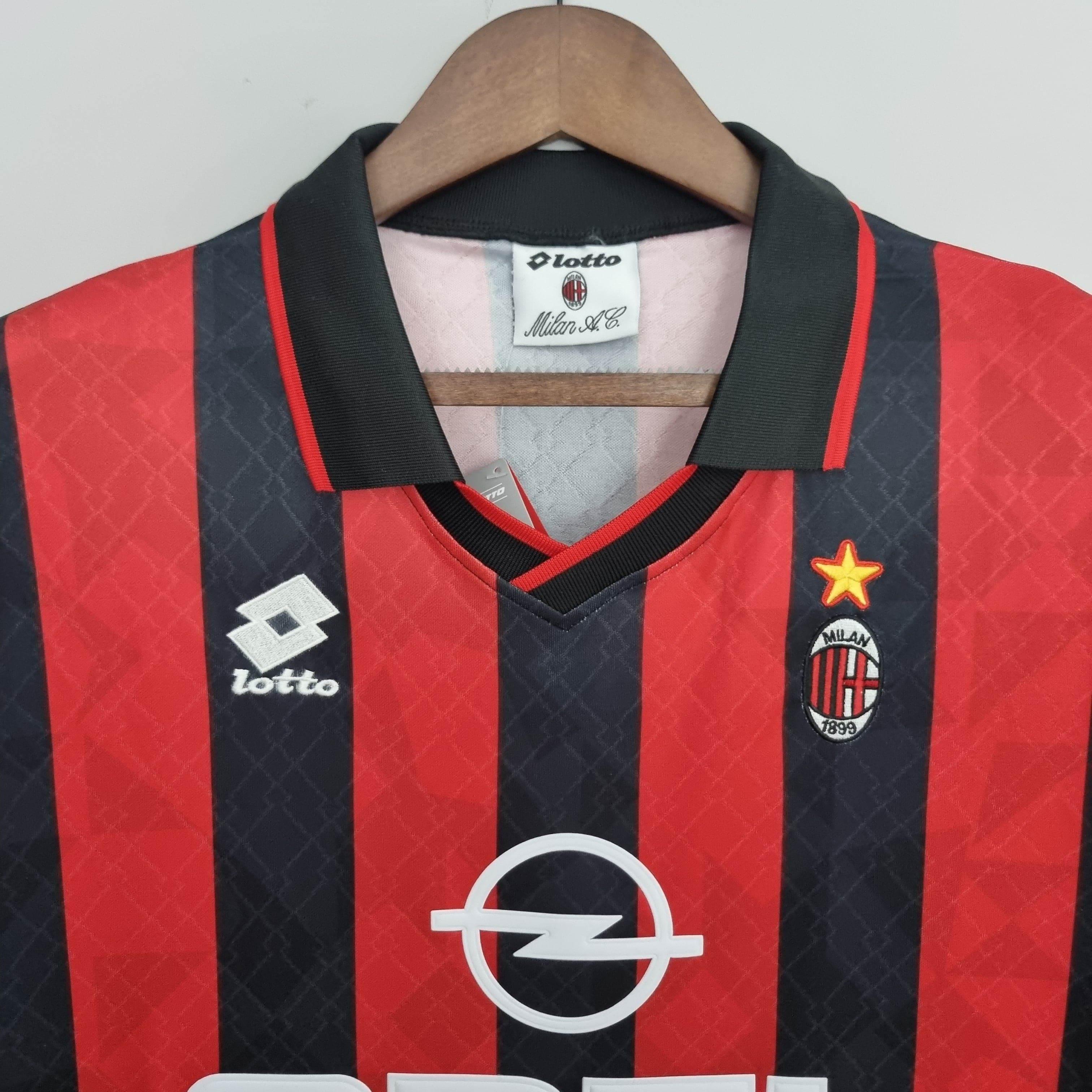 CAMISETA AC MILAN VII 95/96 HOMBRE (RETRO) - ZonaCamisetas