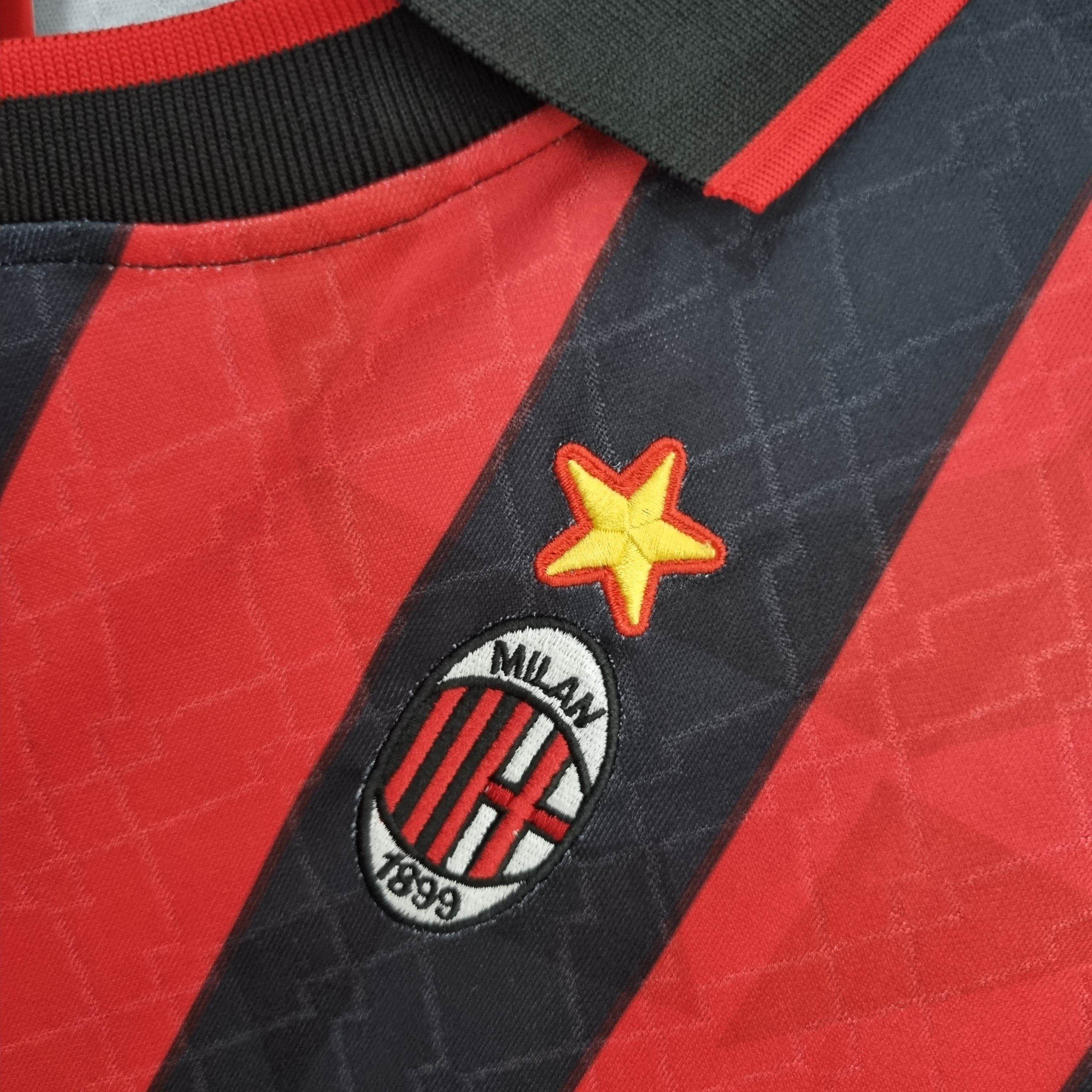 CAMISETA AC MILAN VII 95/96 HOMBRE (RETRO) - ZonaCamisetas