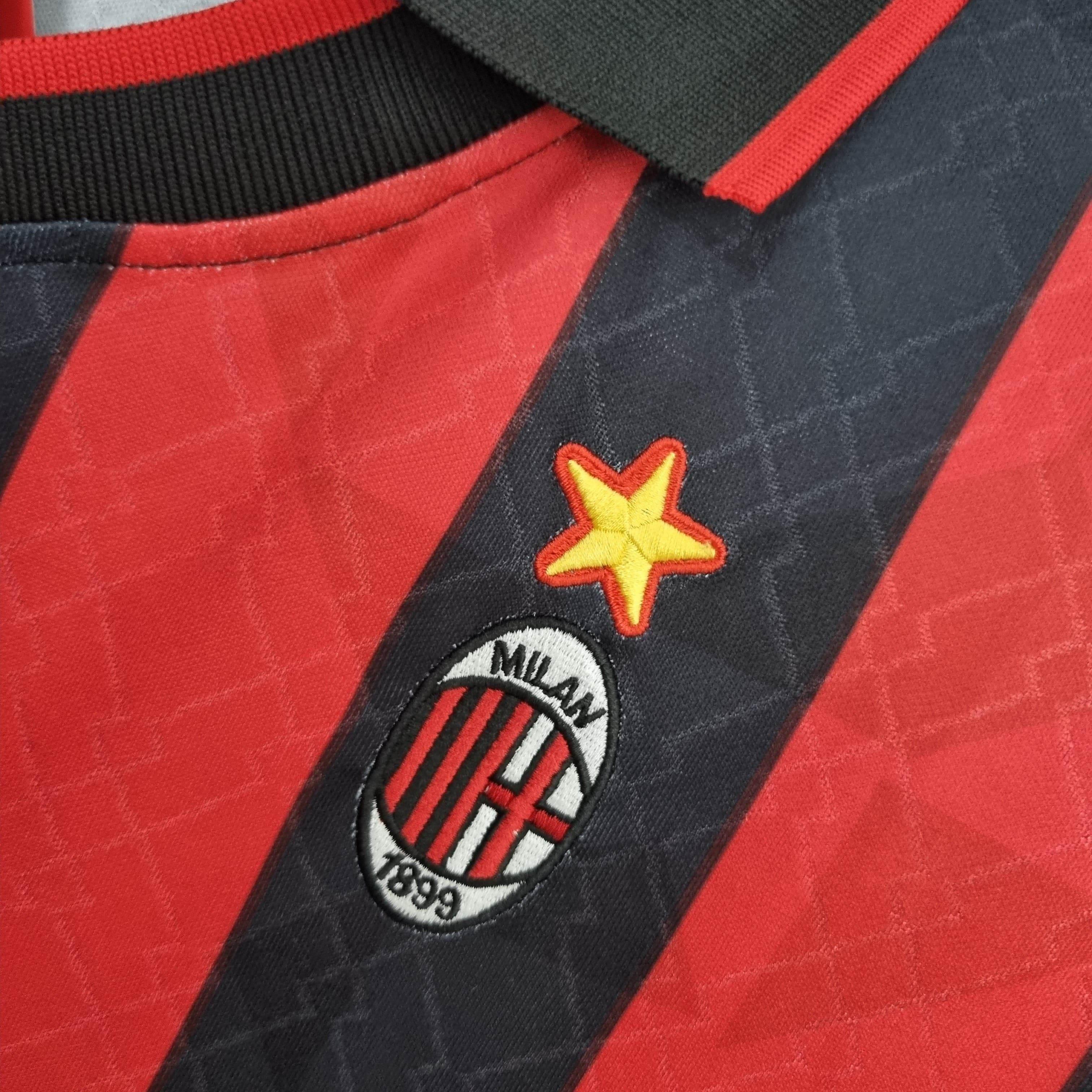 CAMISETA AC MILAN VII 95/96 HOMBRE (RETRO) - ZonaCamisetas