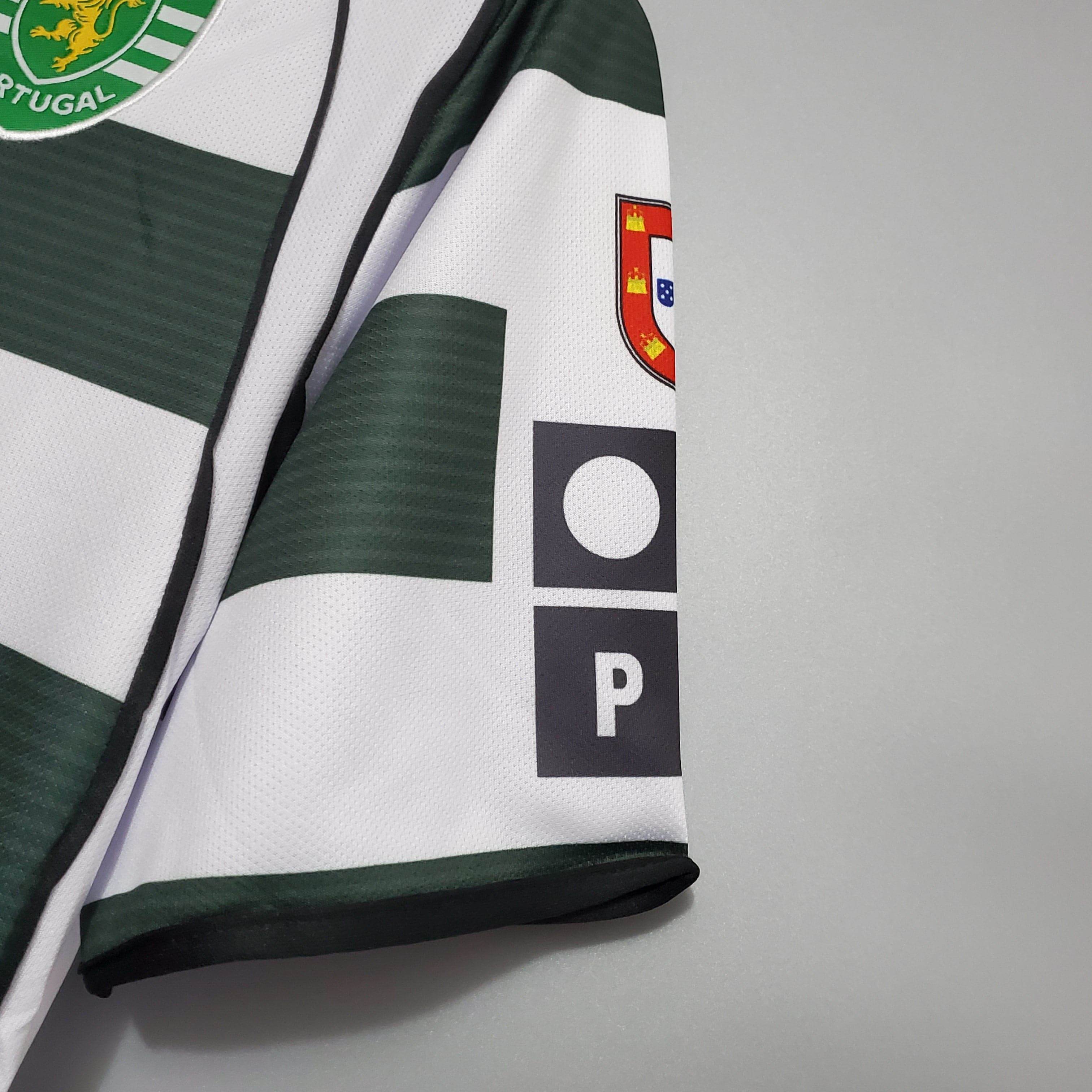 CAMISETA SPORTING LISBOA I 01/03 HOMBRE (RETRO) - ZonaCamisetas