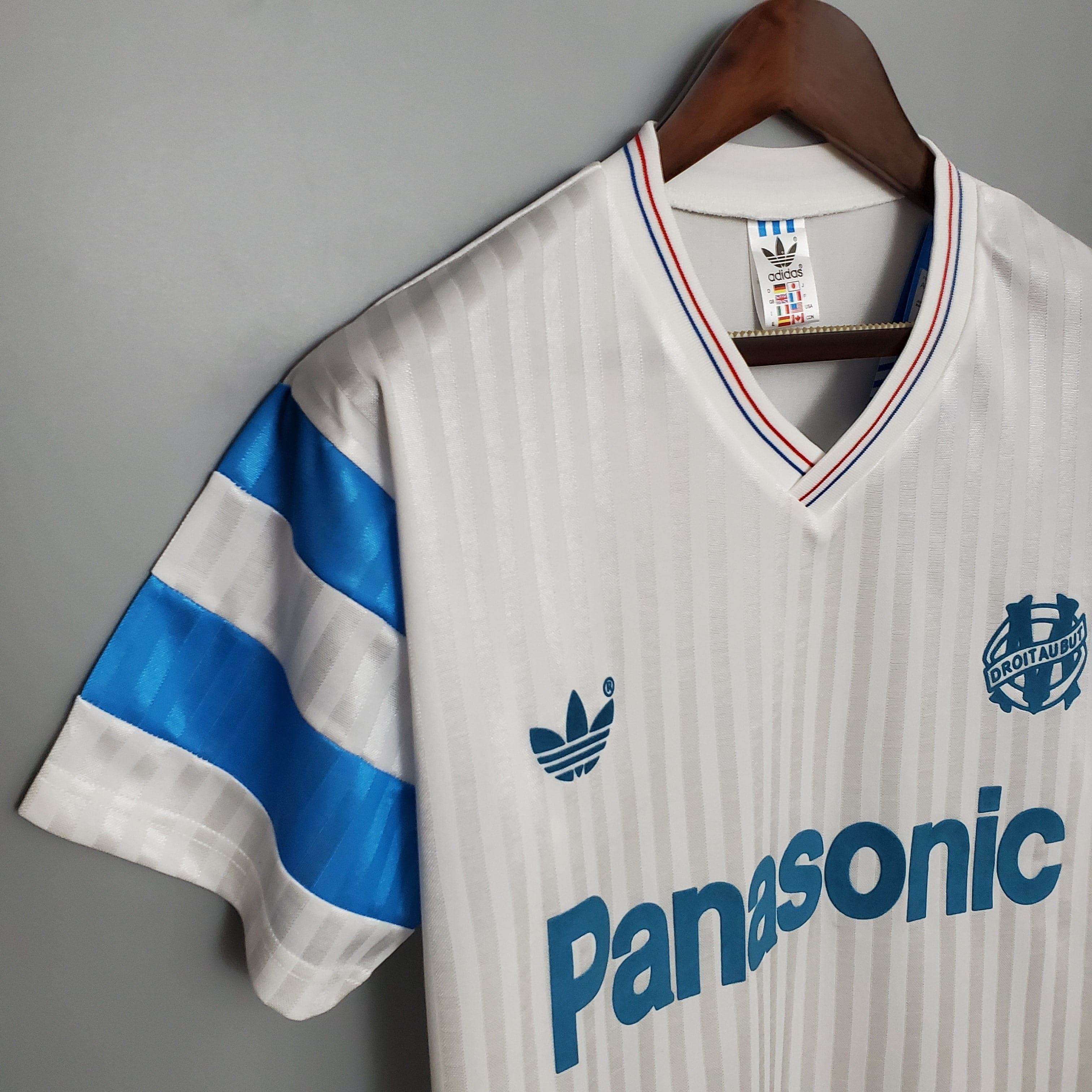 CAMISETA OLYMPIQUE MARSEILLE I 1990 HOMBRE (RETRO) - ZonaCamisetas