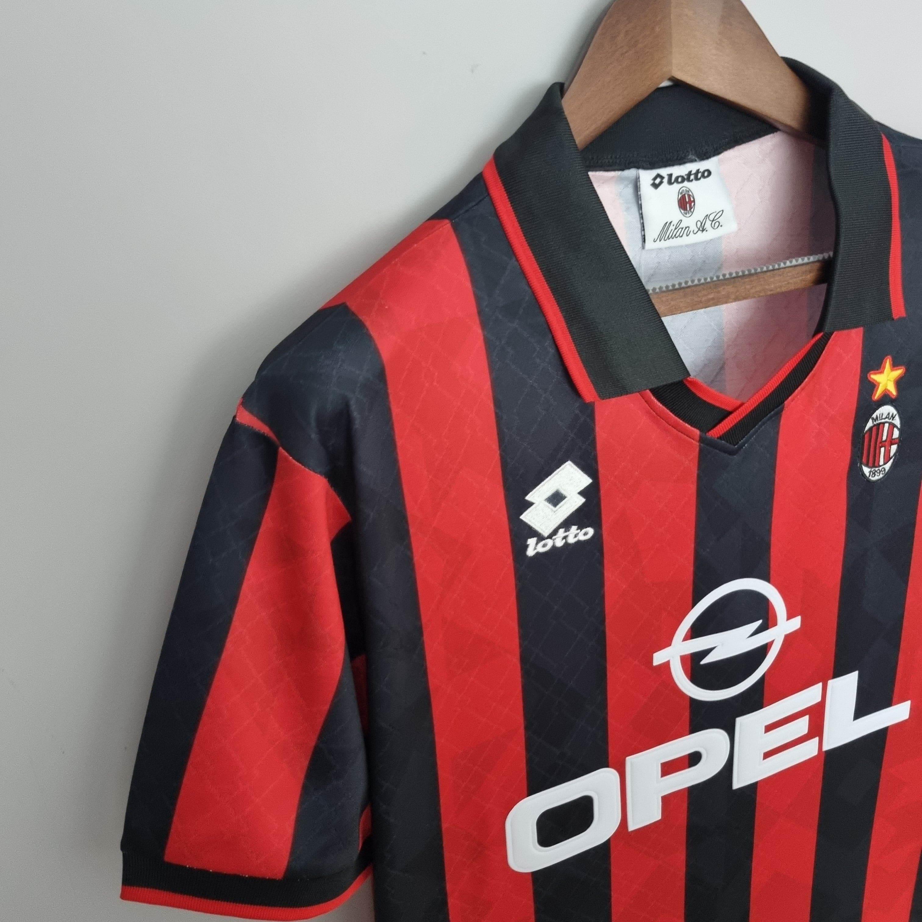 CAMISETA AC MILAN VII 95/96 HOMBRE (RETRO) - ZonaCamisetas