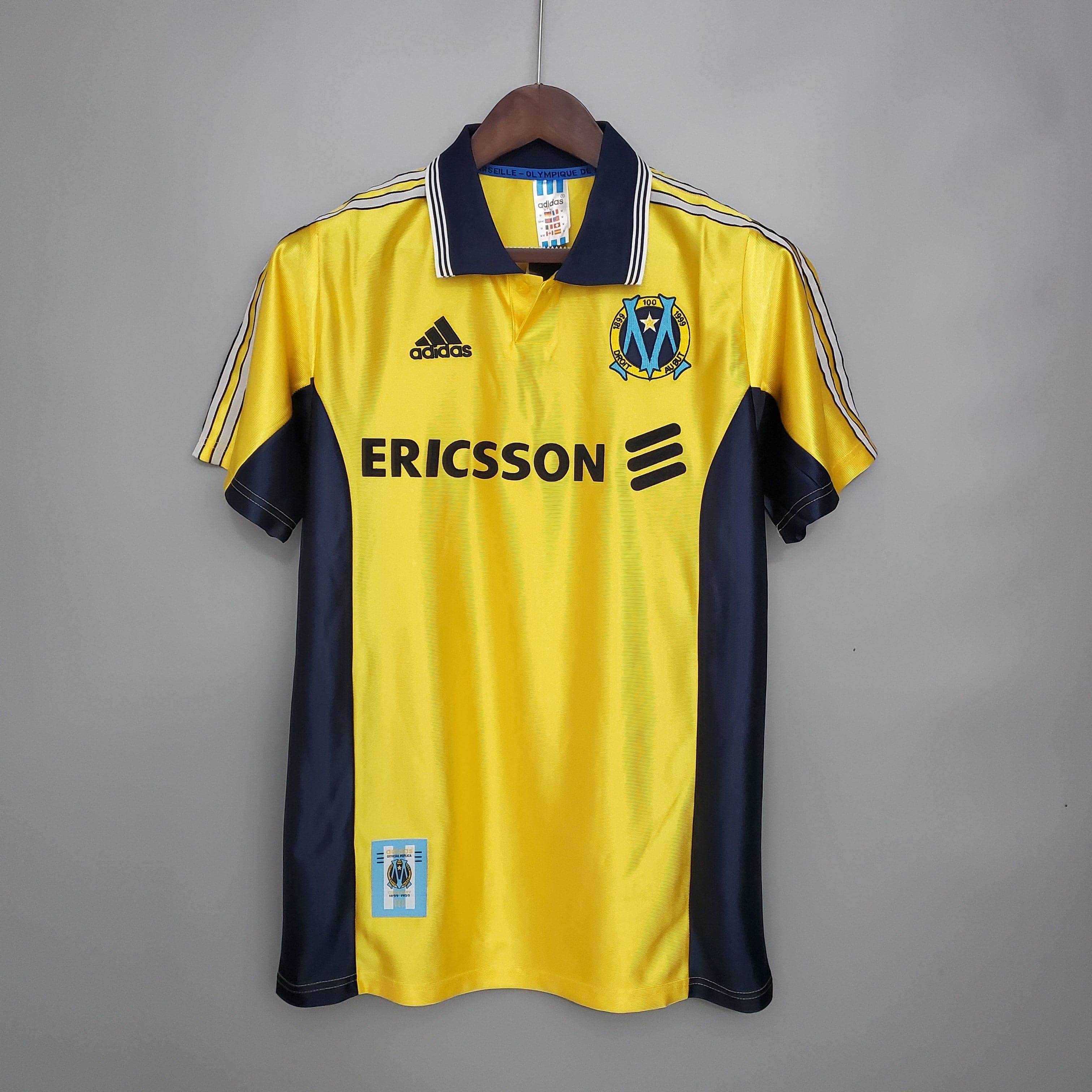 CAMISETA OLYMPIQUE MARSEILLE V 98/99 HOMBRE (RETRO) - ZonaCamisetas