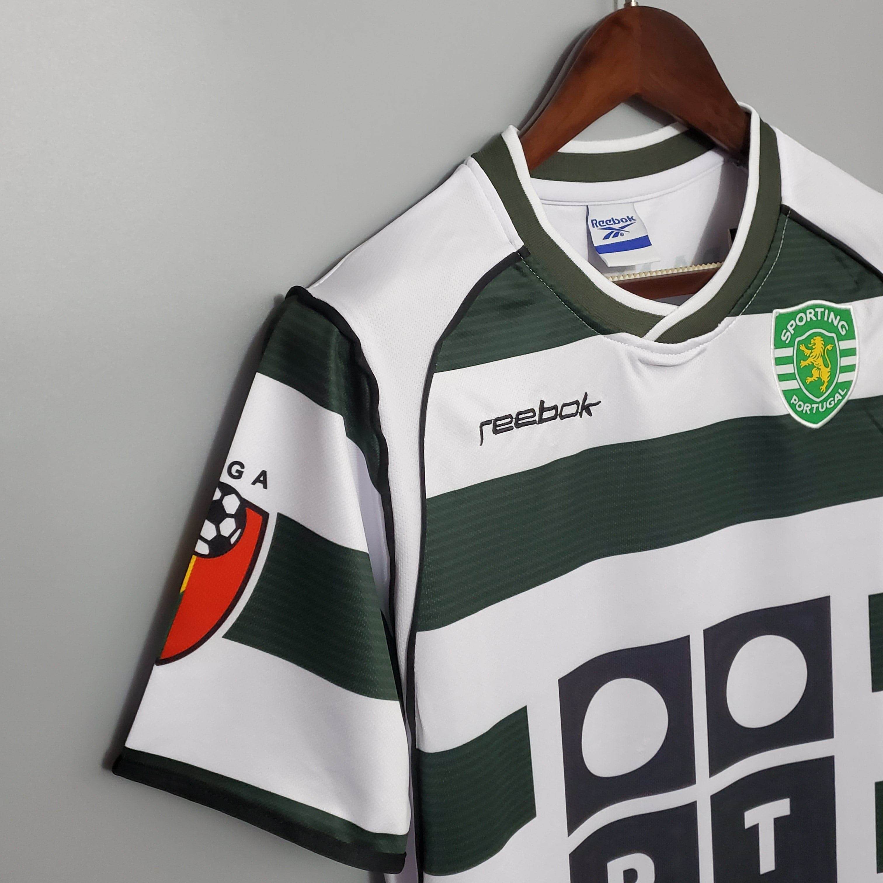 CAMISETA SPORTING LISBOA I 01/03 HOMBRE (RETRO) - ZonaCamisetas