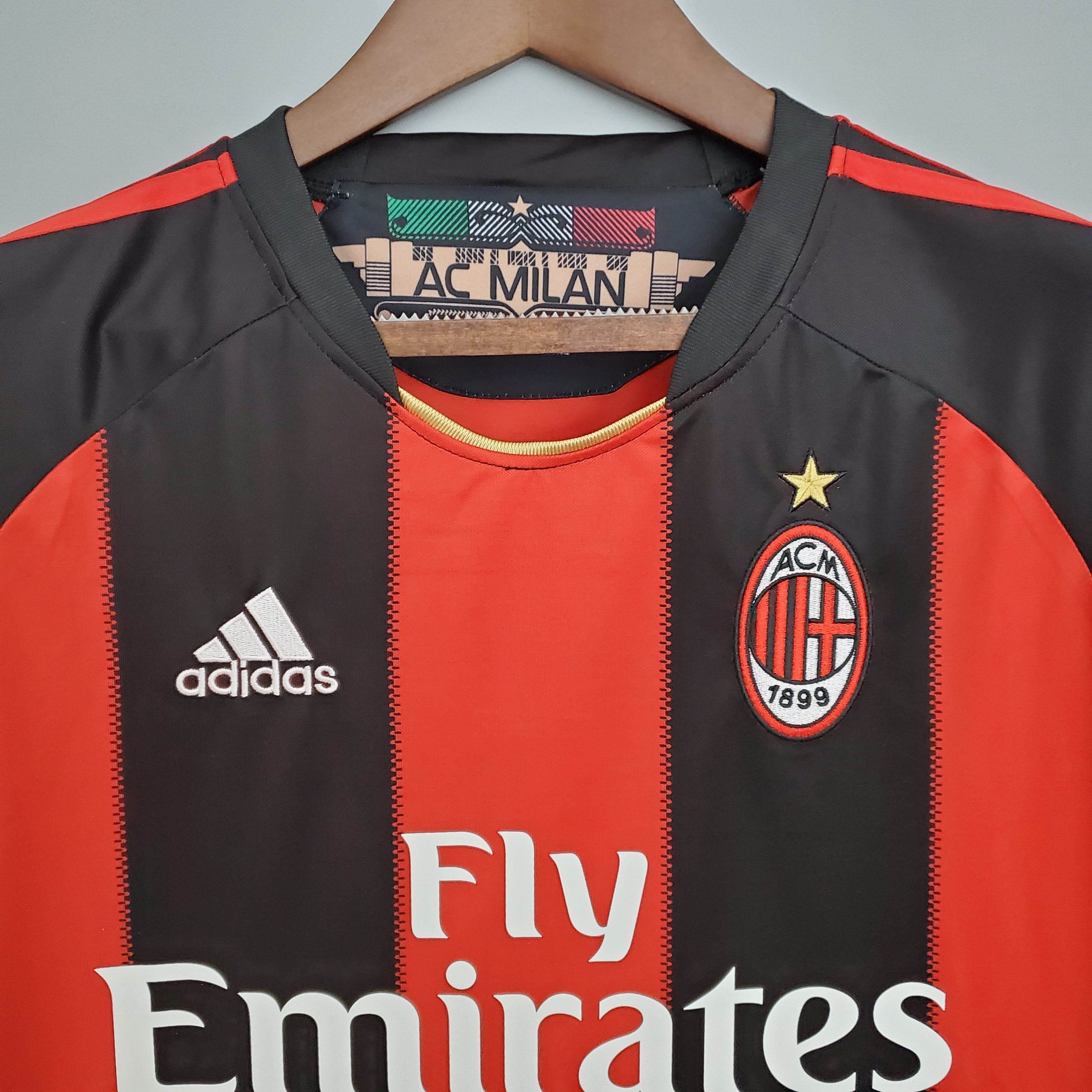 CAMISETA AC MILAN X 10/11 HOMBRE (RETRO) - ZonaCamisetas