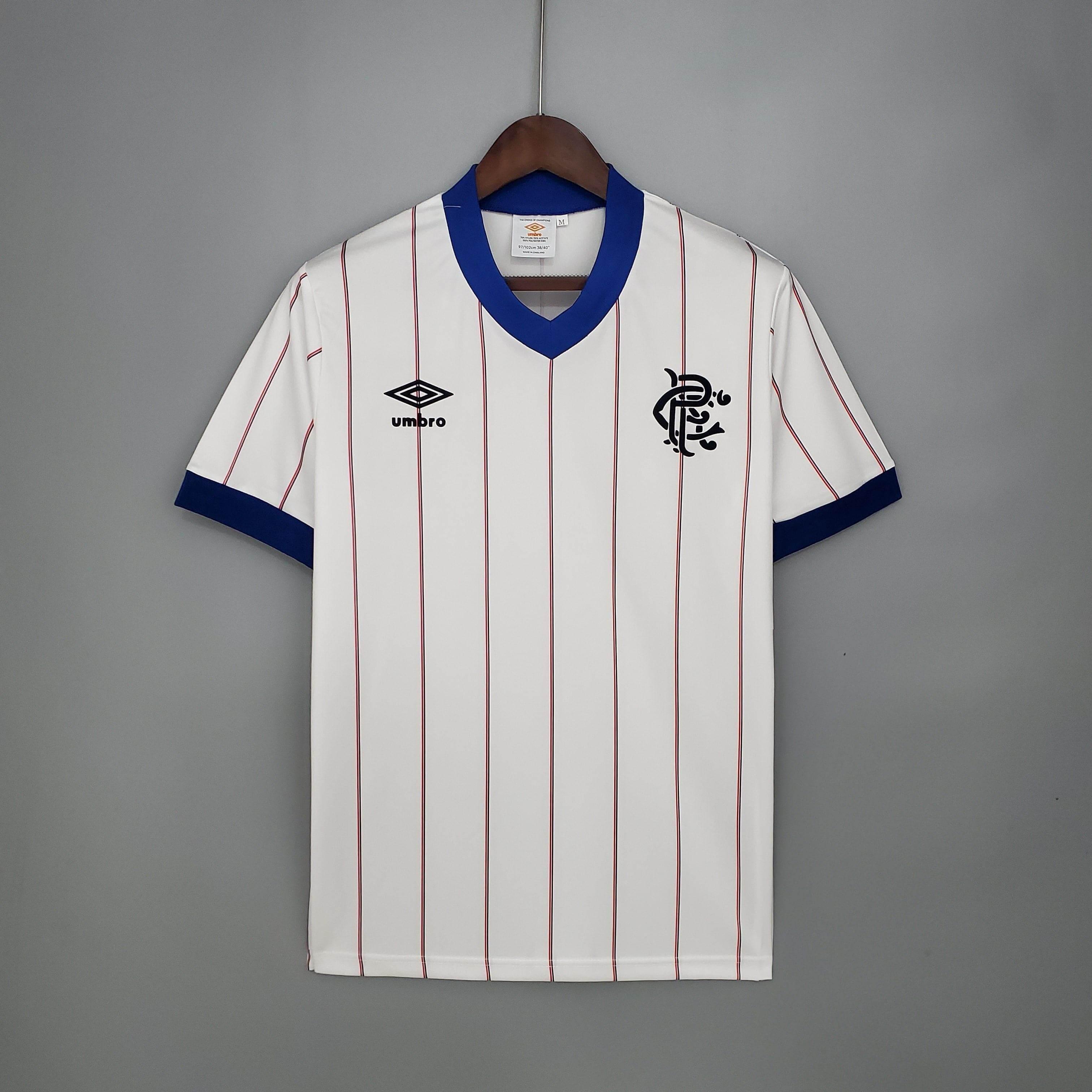 CAMISETA RANGERS II 82/83 HOMBRE (RETRO) - ZonaCamisetas