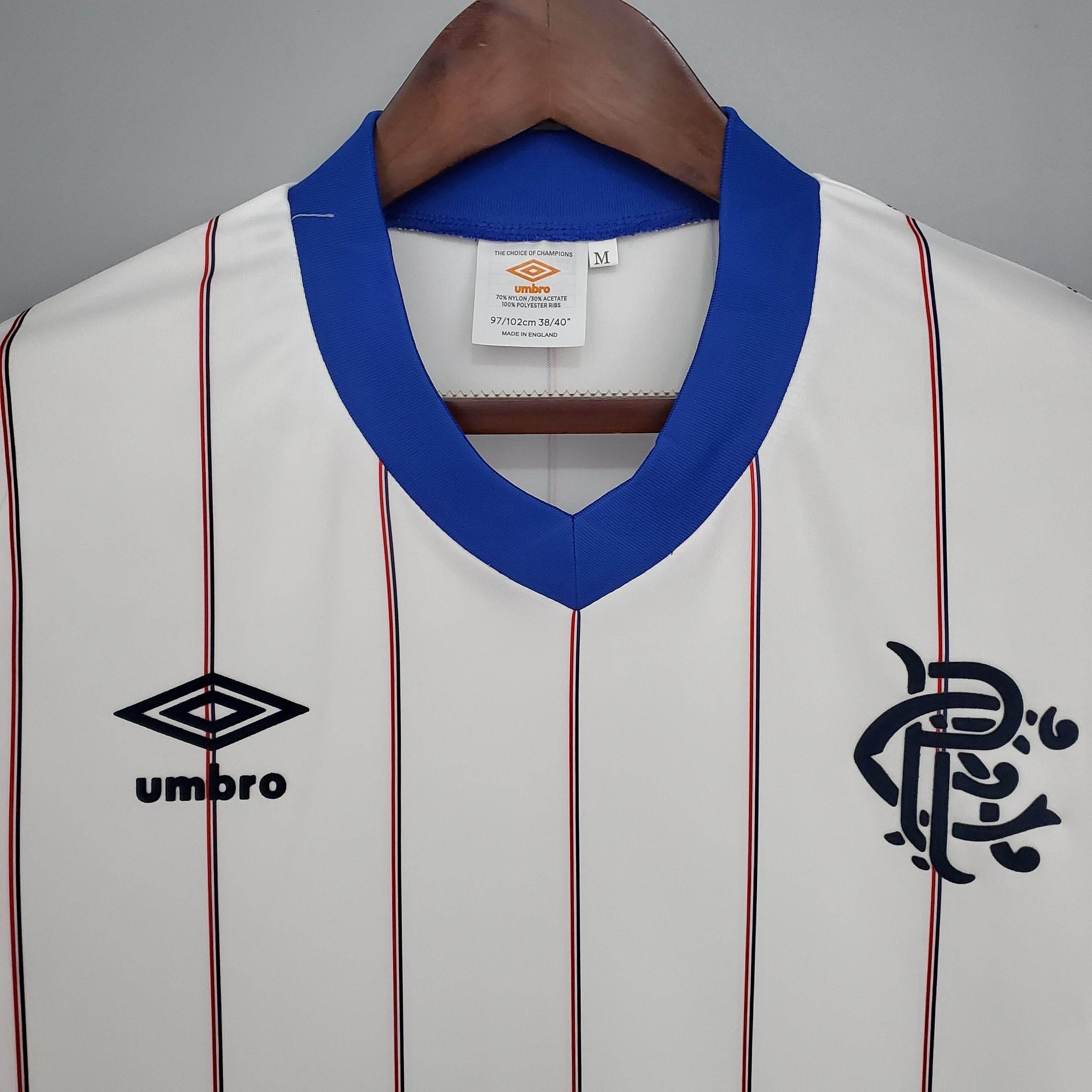 CAMISETA RANGERS II 82/83 HOMBRE (RETRO) - ZonaCamisetas