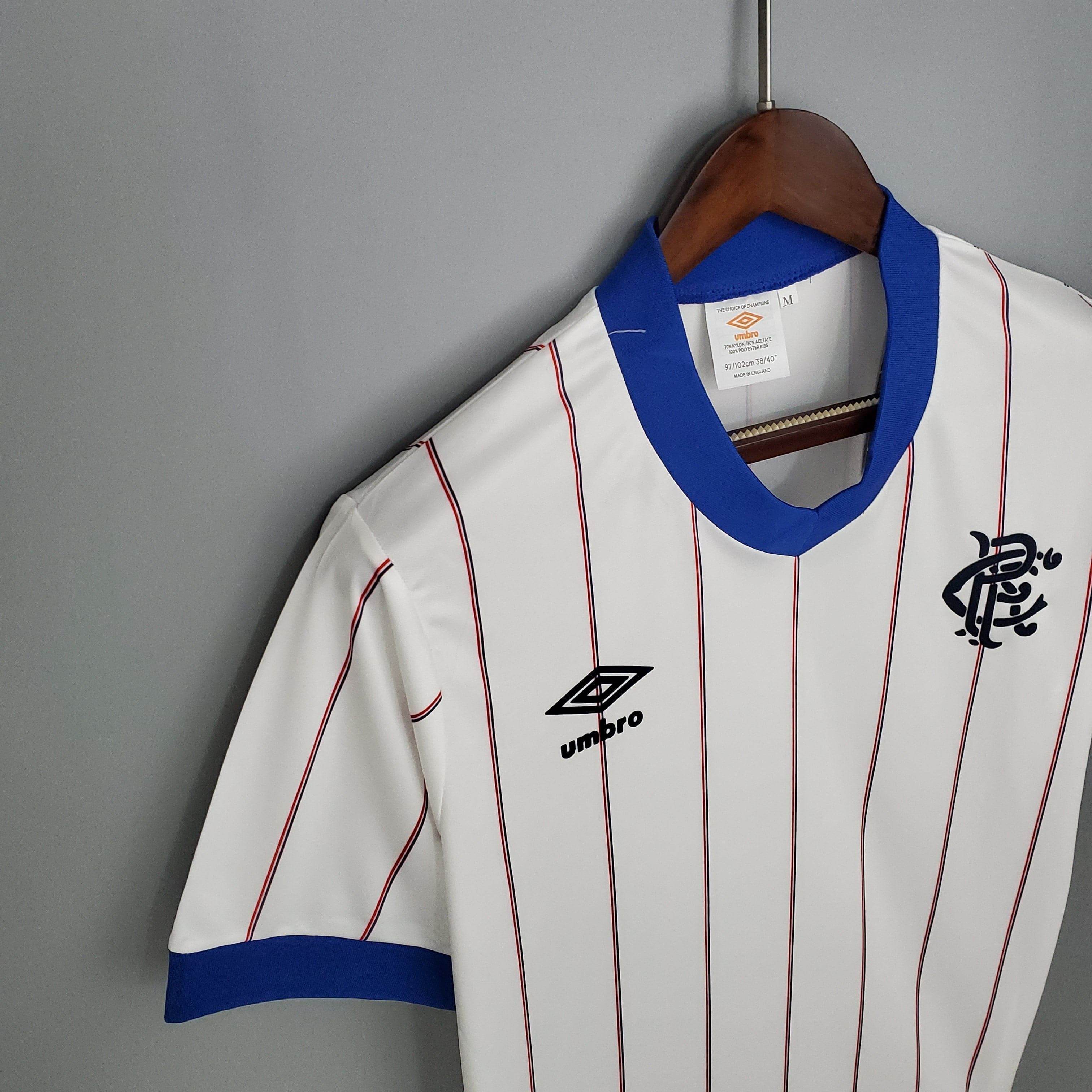 CAMISETA RANGERS II 82/83 HOMBRE (RETRO) - ZonaCamisetas