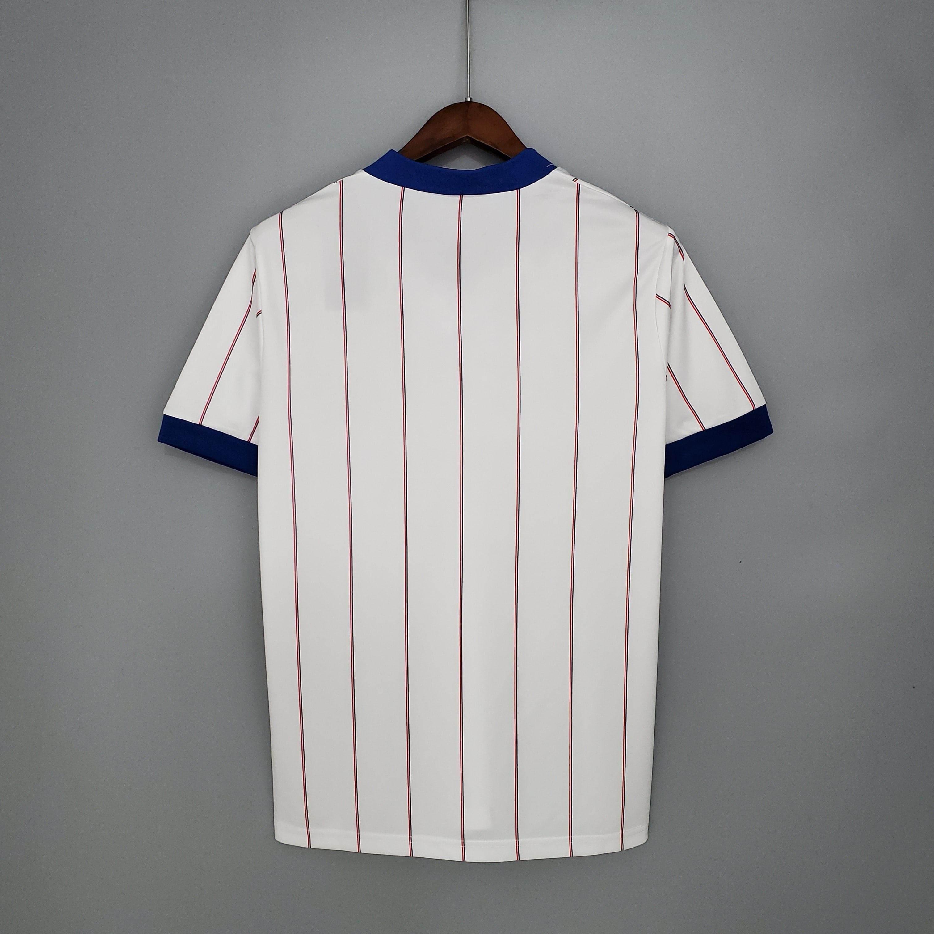 CAMISETA RANGERS II 82/83 HOMBRE (RETRO) - ZonaCamisetas