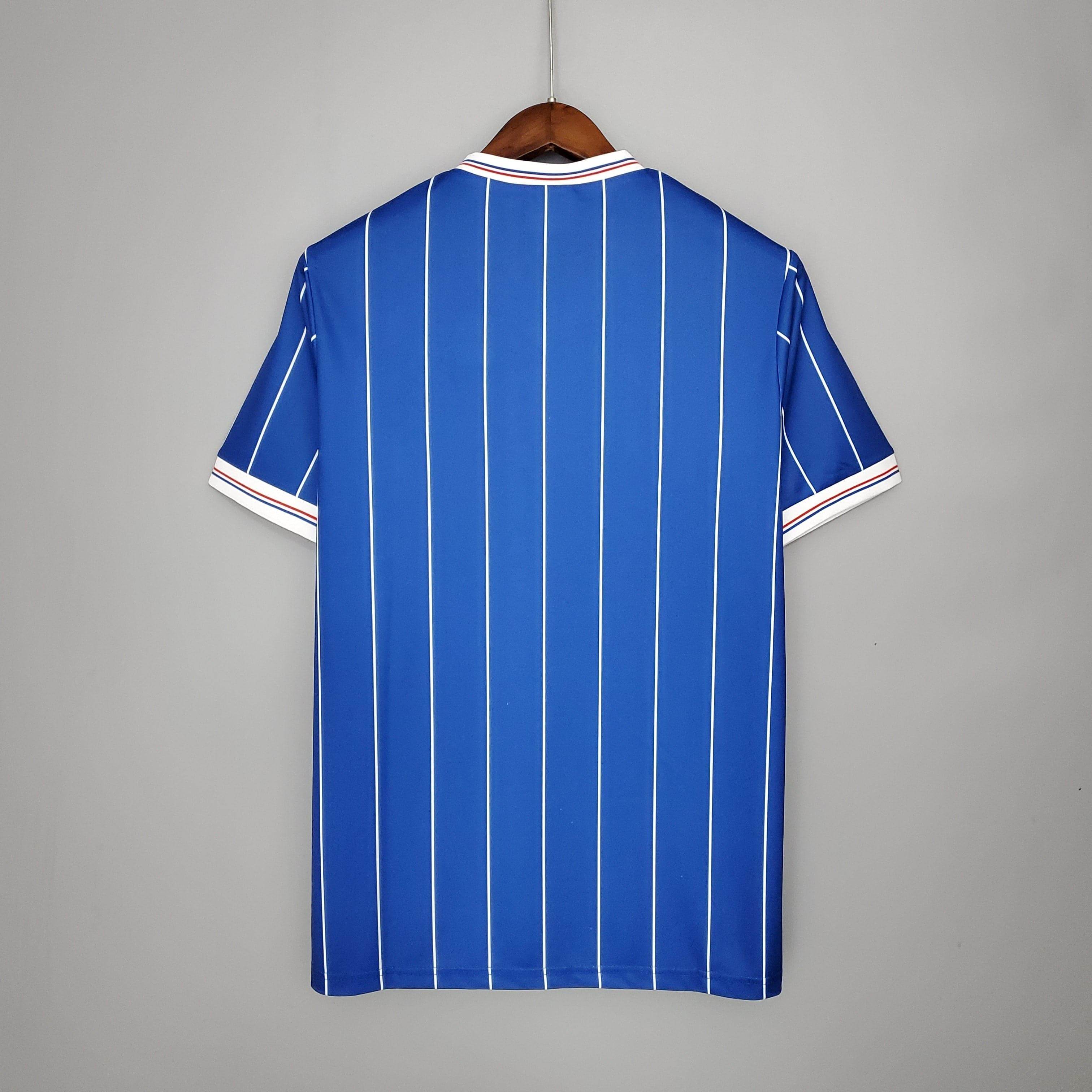 CAMISETA RANGERS I 82/83 HOMBRE (RETRO) - ZonaCamisetas
