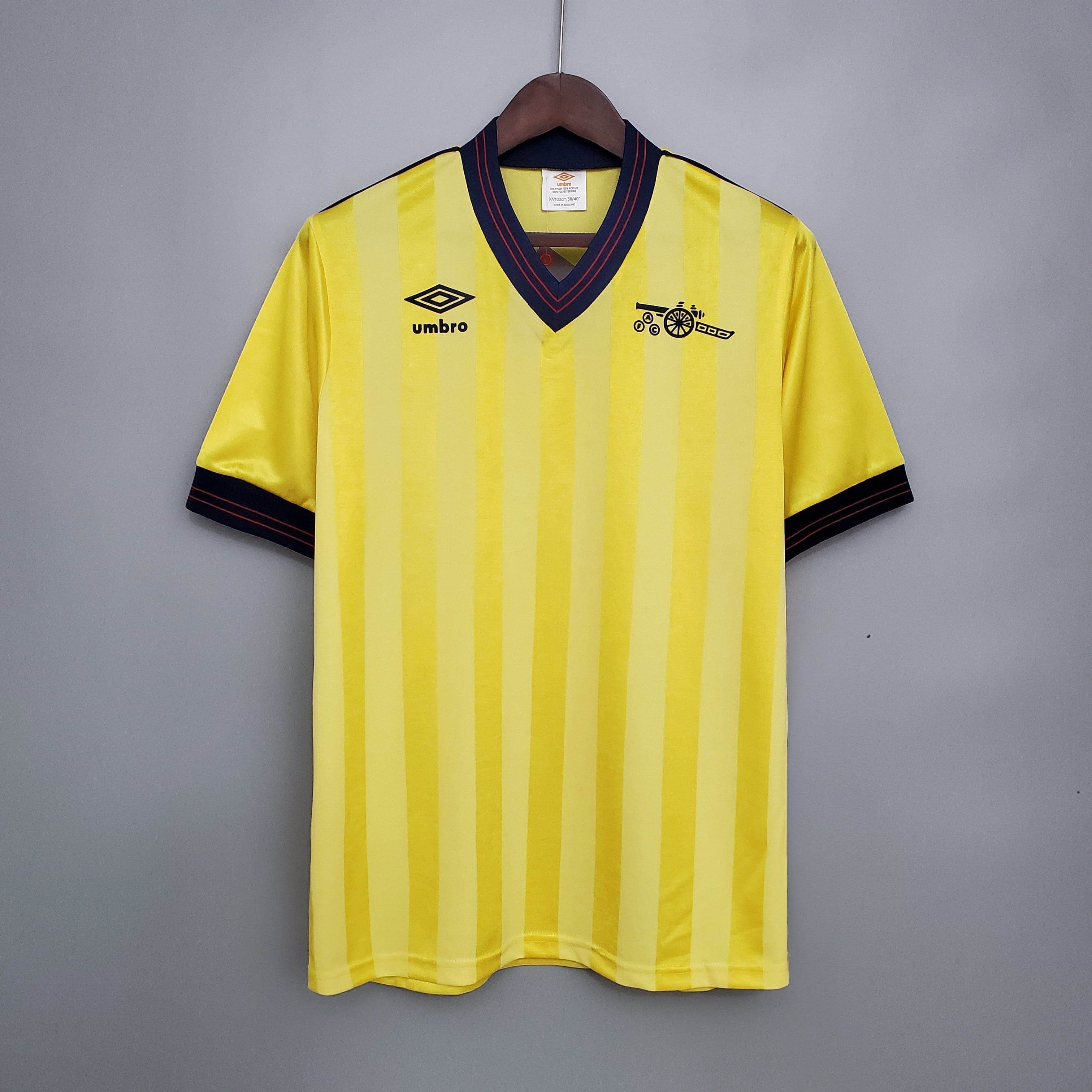 CAMISETA ARSENAL 83/86 II HOMBRE (RETRO) - ZonaCamisetas