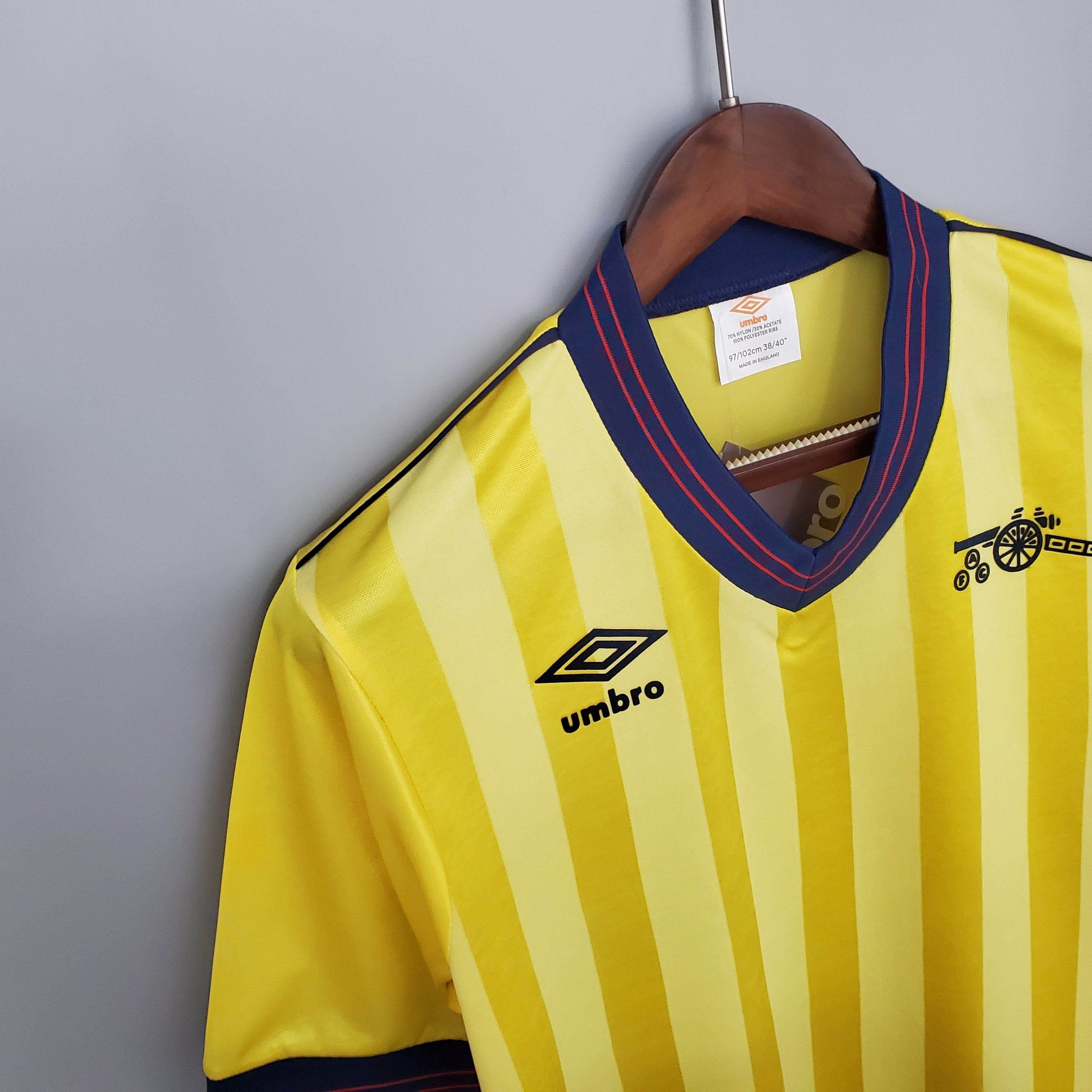 CAMISETA ARSENAL 83/86 II HOMBRE (RETRO) - ZonaCamisetas