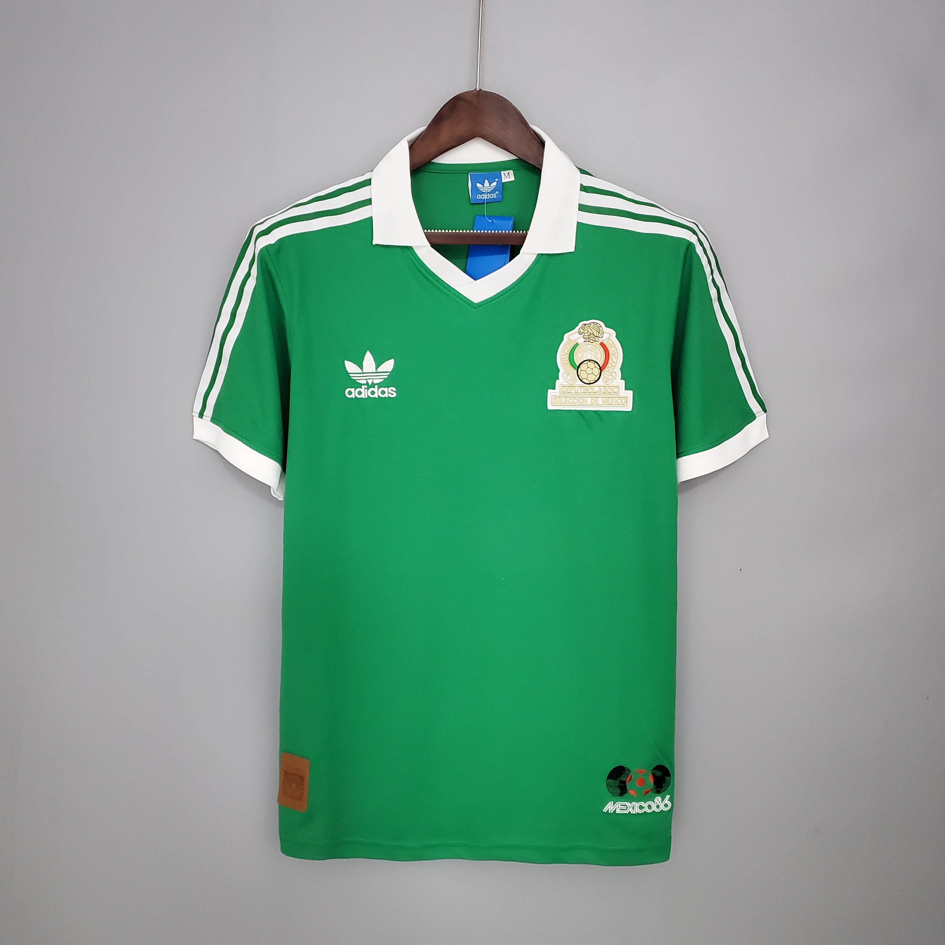 CAMISETA MEXICO I 86/87 HOMBRE (RETRO)