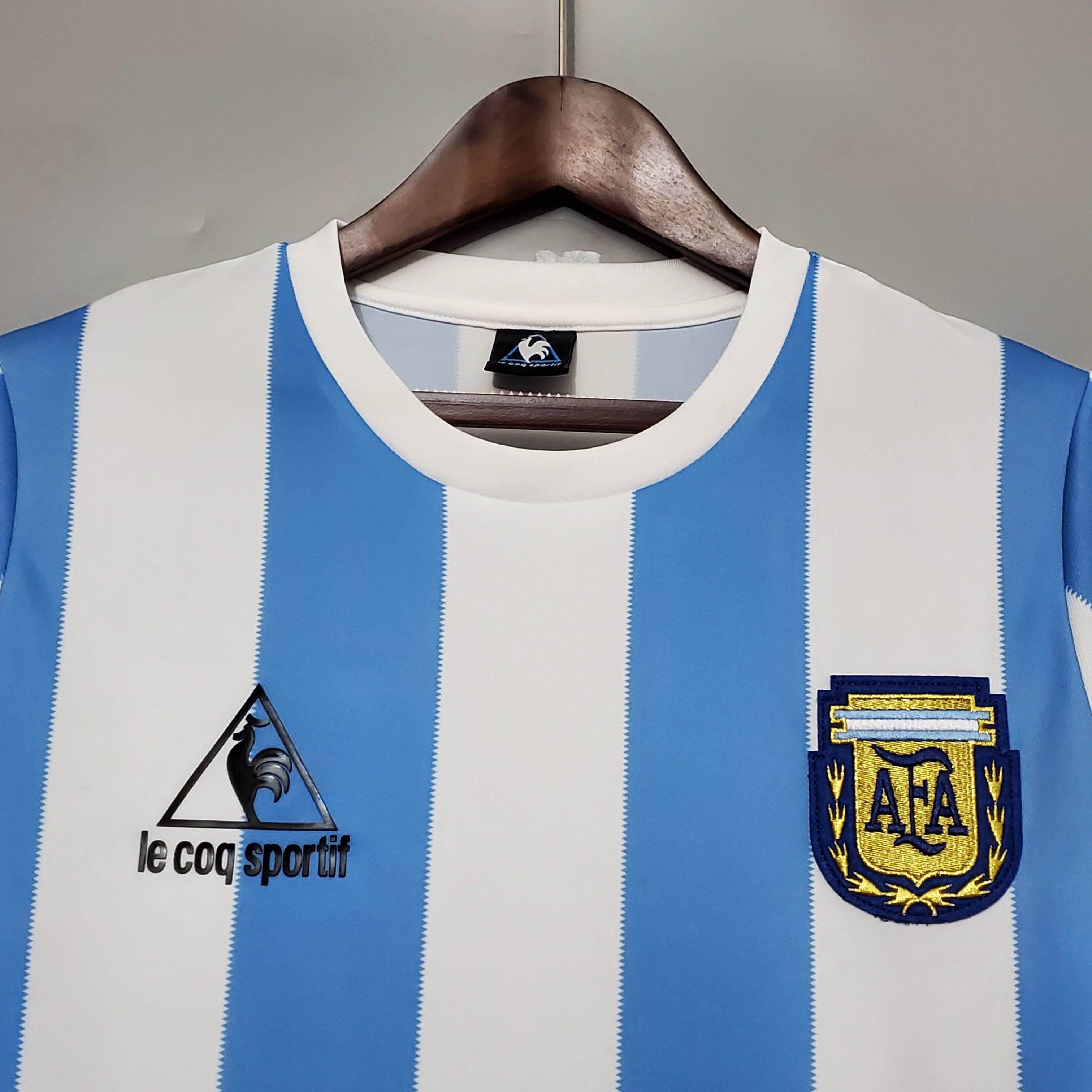 CAMISETA ARGENTINA I 86/87 HOMBRE (RETRO) - ZonaCamisetas