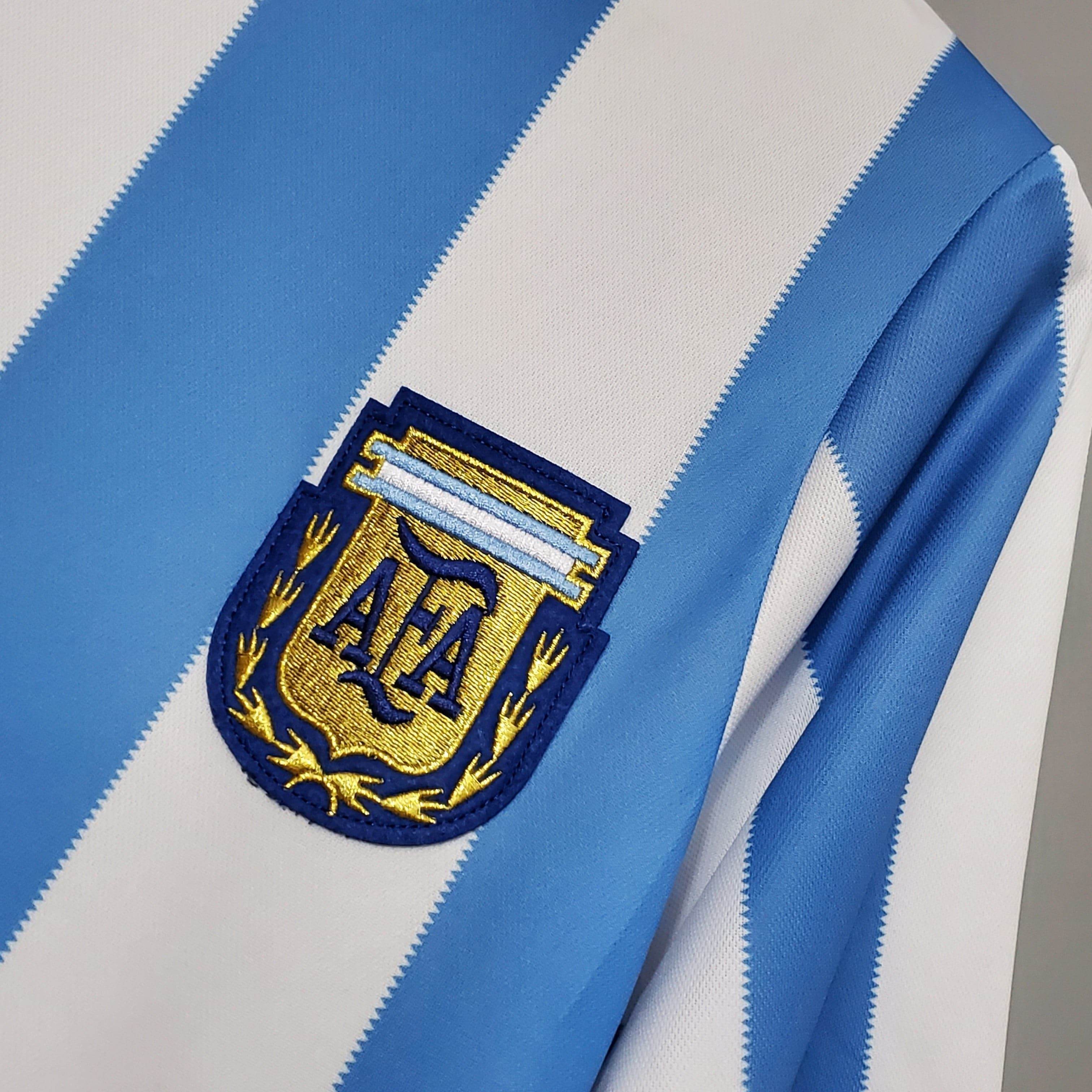 CAMISETA ARGENTINA I 86/87 HOMBRE (RETRO) - ZonaCamisetas