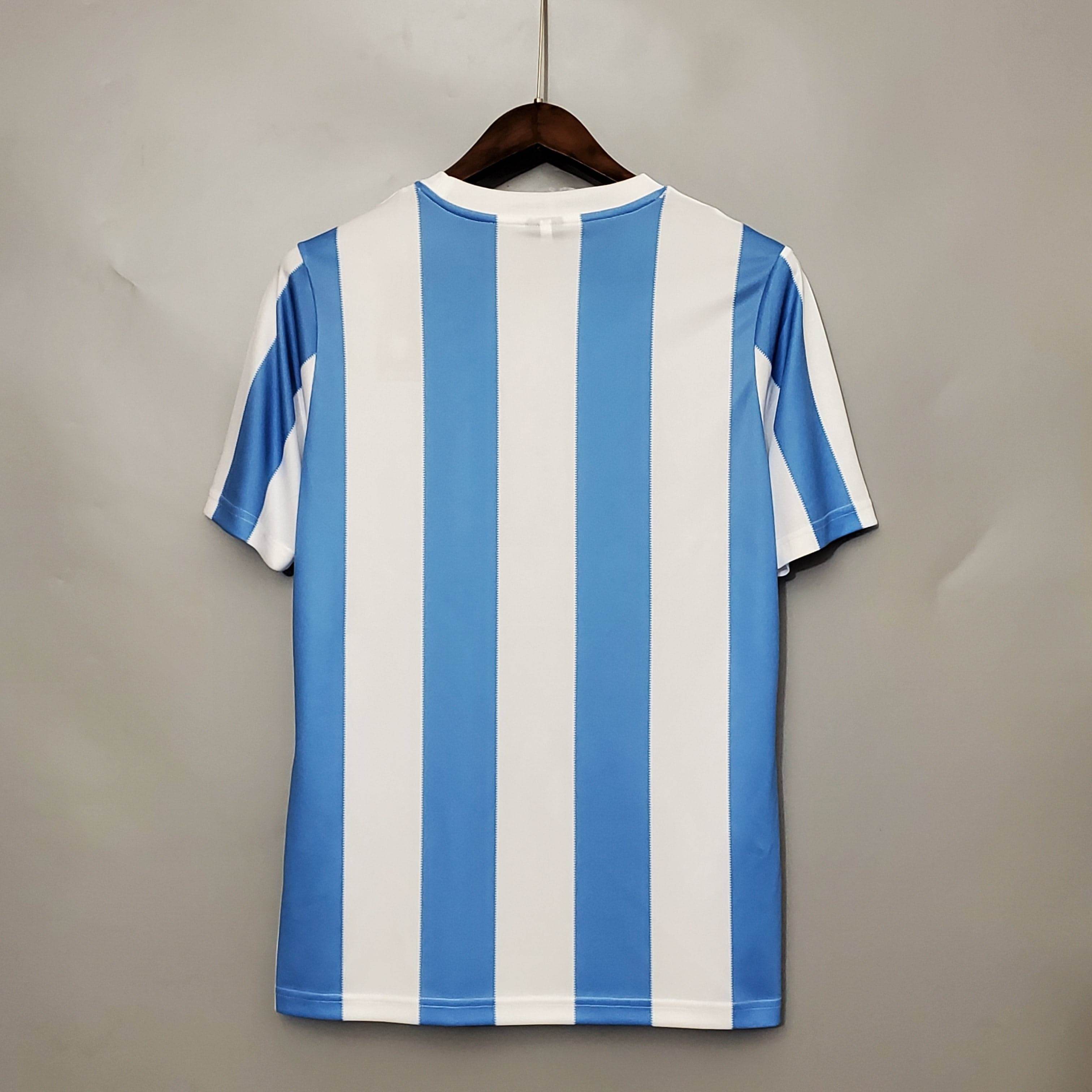 CAMISETA ARGENTINA I 86/87 HOMBRE (RETRO) - ZonaCamisetas