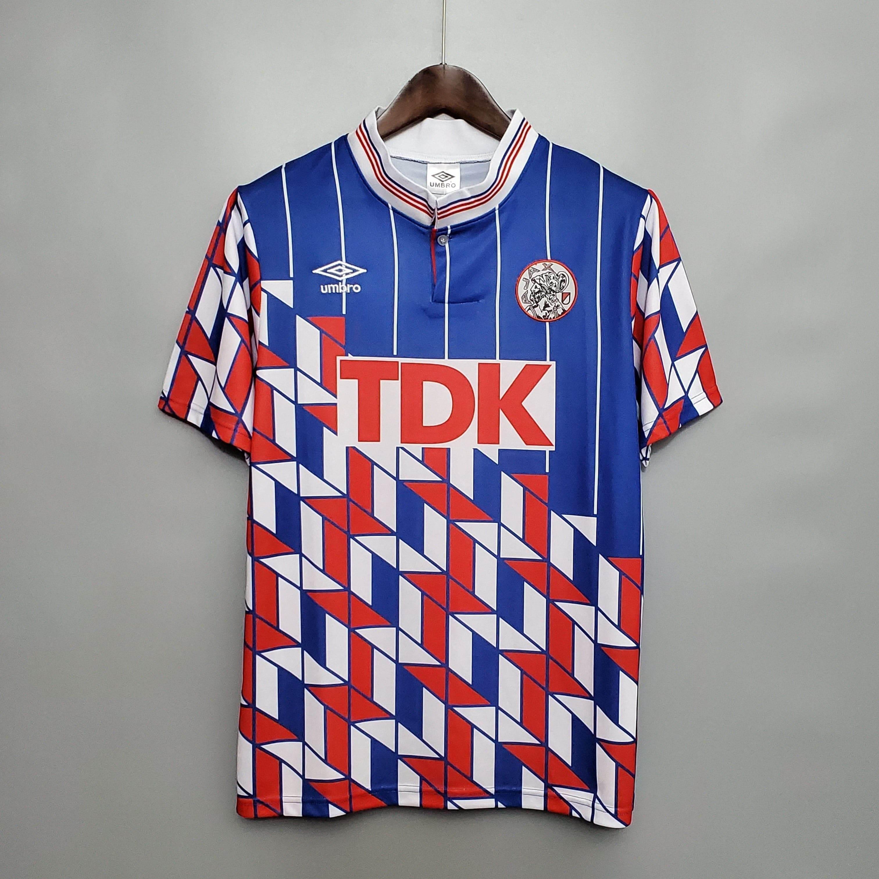 CAMISETA AJAX I 90/91 HOMBRE (RETRO) - ZonaCamisetas