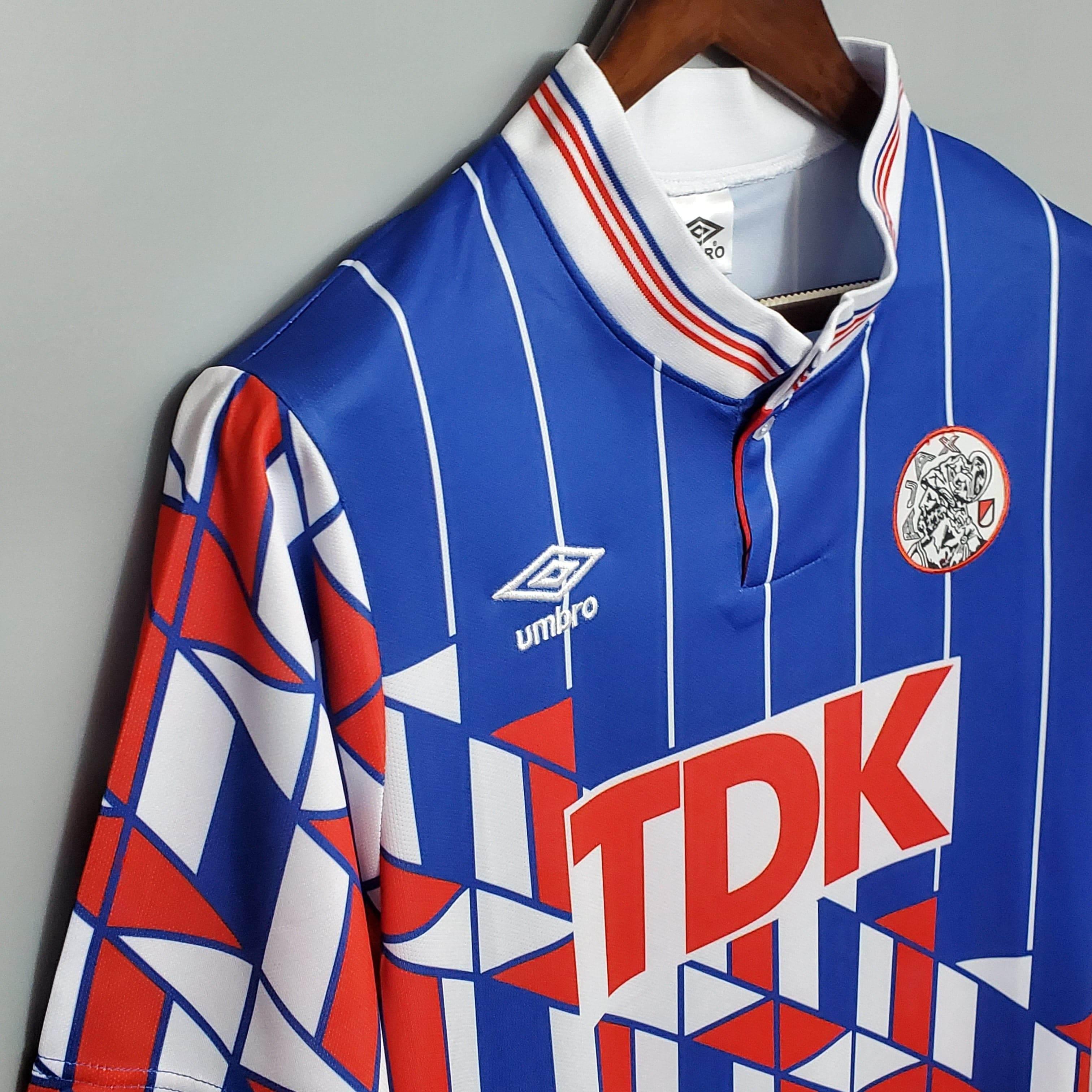 CAMISETA AJAX I 90/91 HOMBRE (RETRO) - ZonaCamisetas