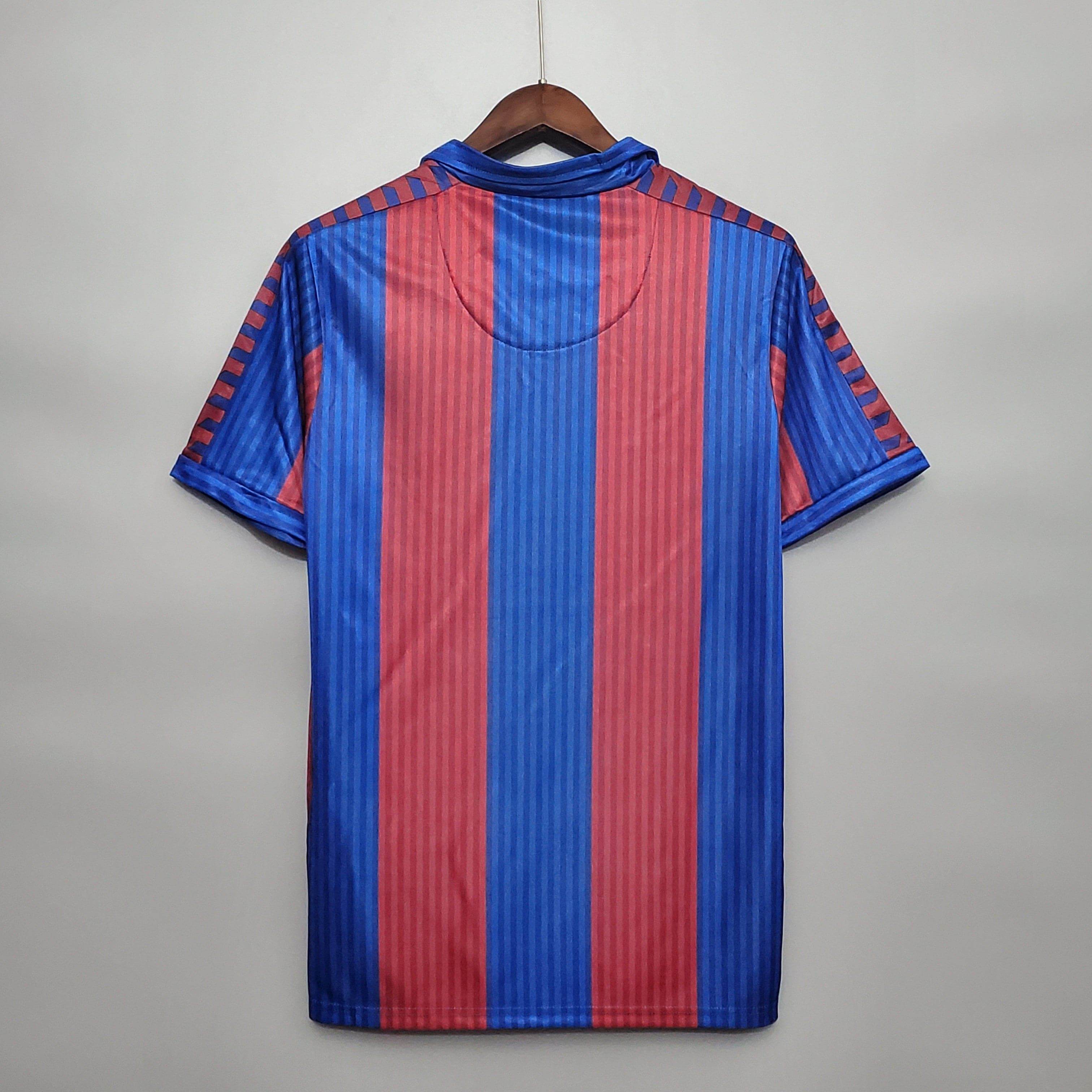 CAMISETA BARCELONA I 90/91 HOMBRE (RETRO) - ZonaCamisetas