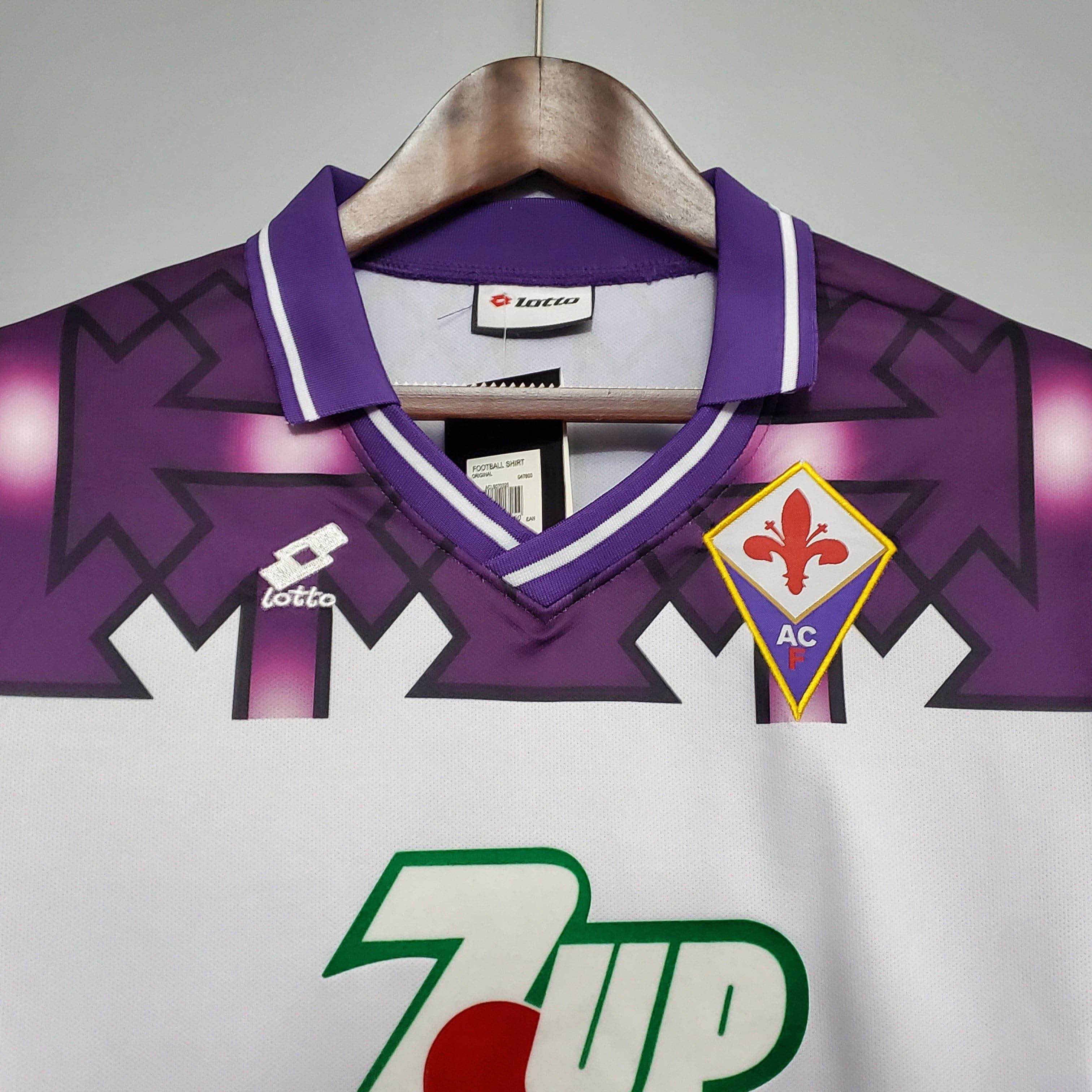 CAMISETA FIORENTINA II 92/93 HOMBRE (RETRO) - ZonaCamisetas
