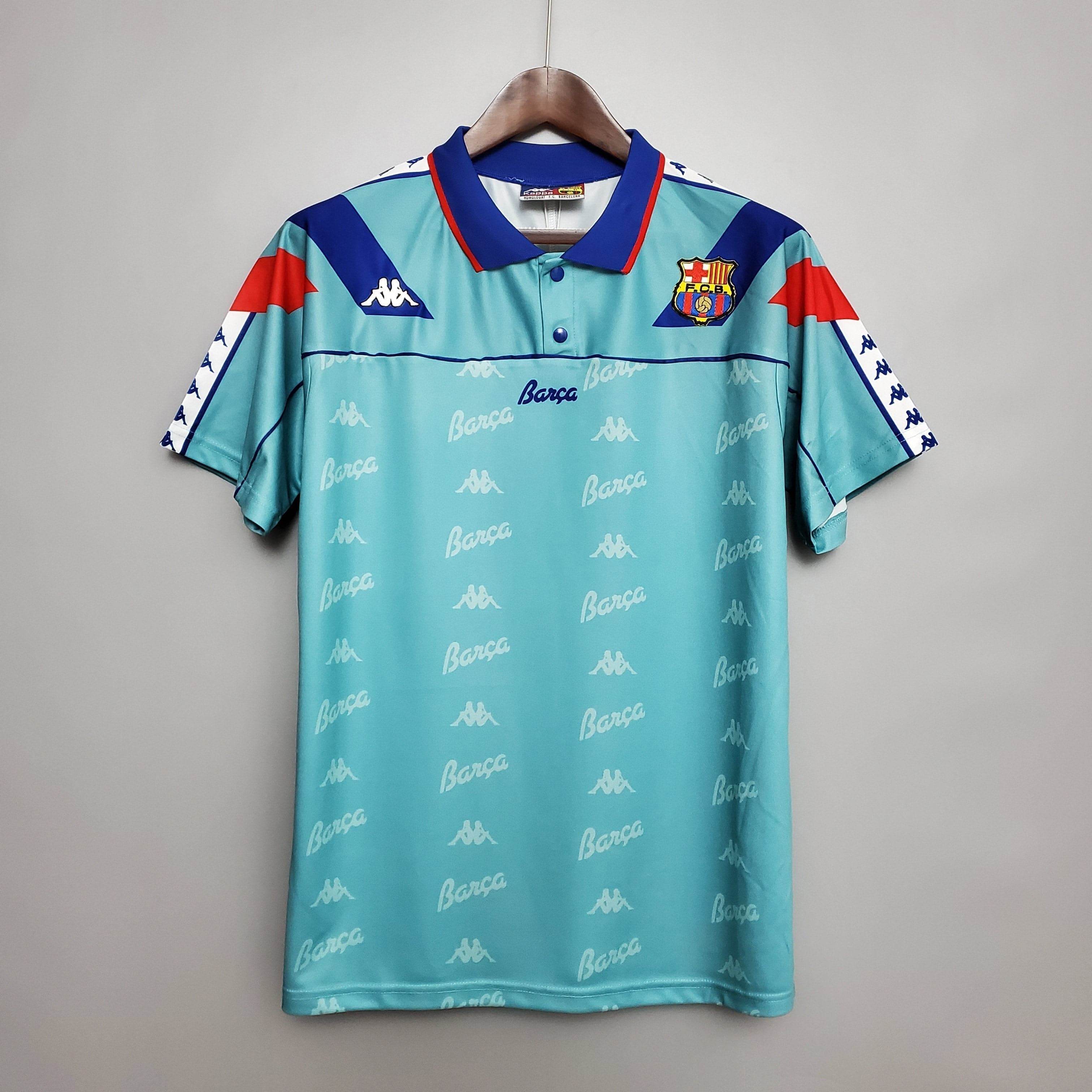 CAMISETA BARCELONA II 92/93 HOMBRE (RETRO) - ZonaCamisetas