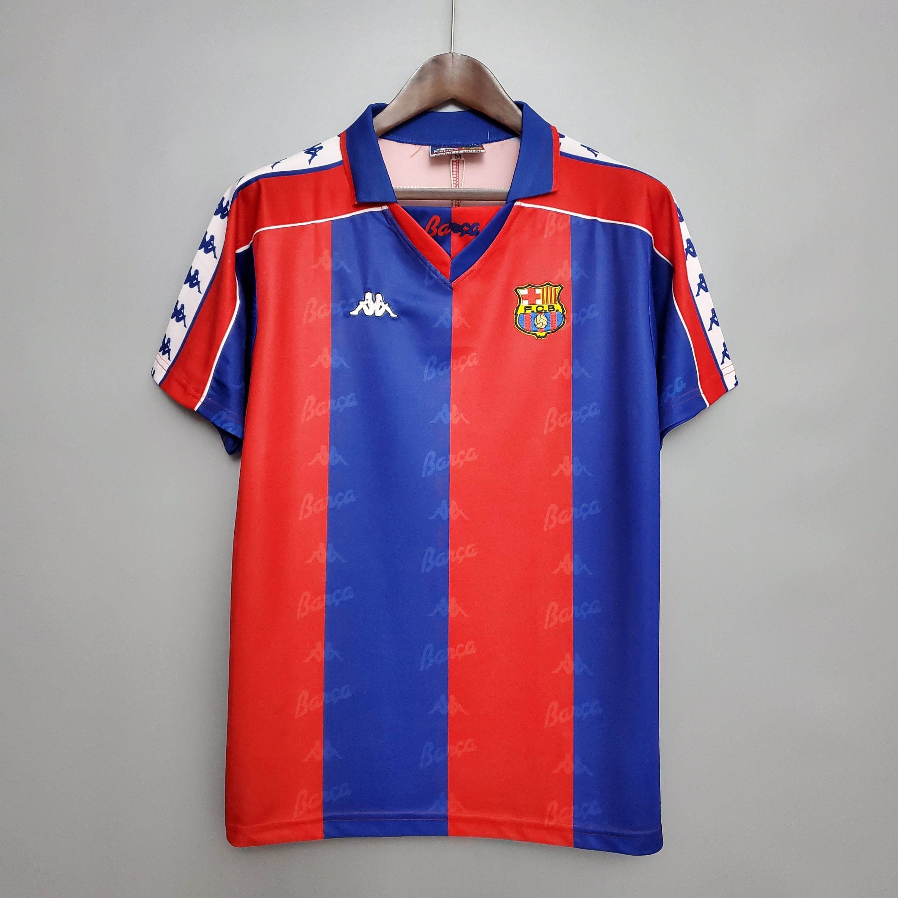 CAMISETA BARCELONA I 92/93 HOMBRE (RETRO) - ZonaCamisetas