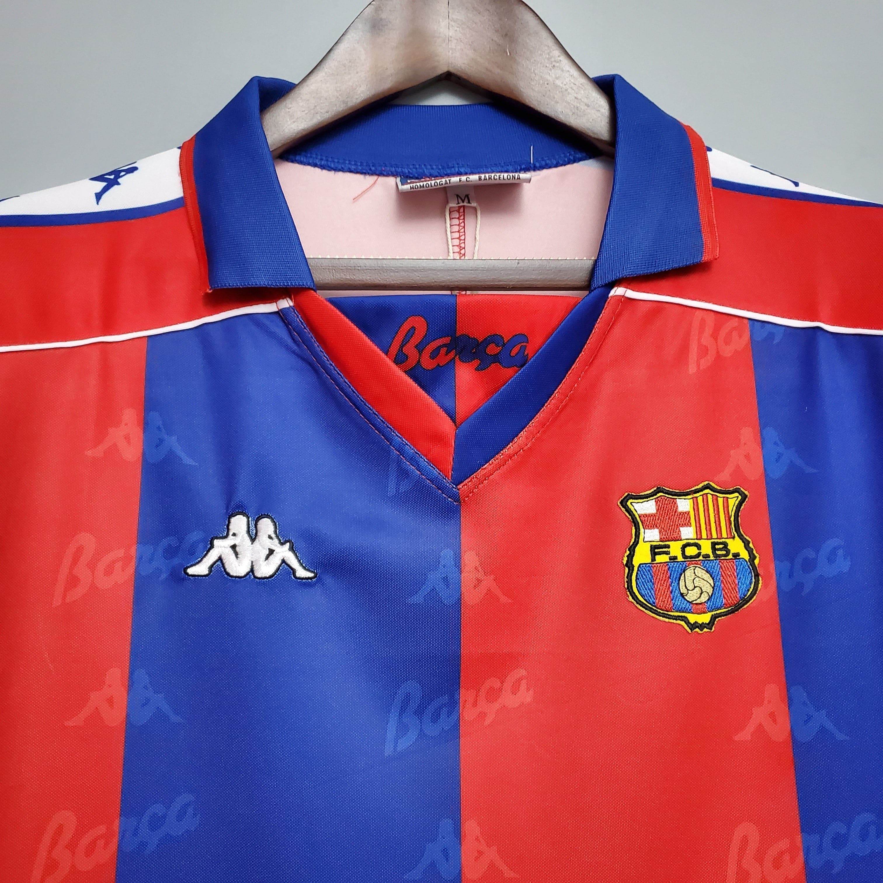 CAMISETA BARCELONA I 92/93 HOMBRE (RETRO) - ZonaCamisetas