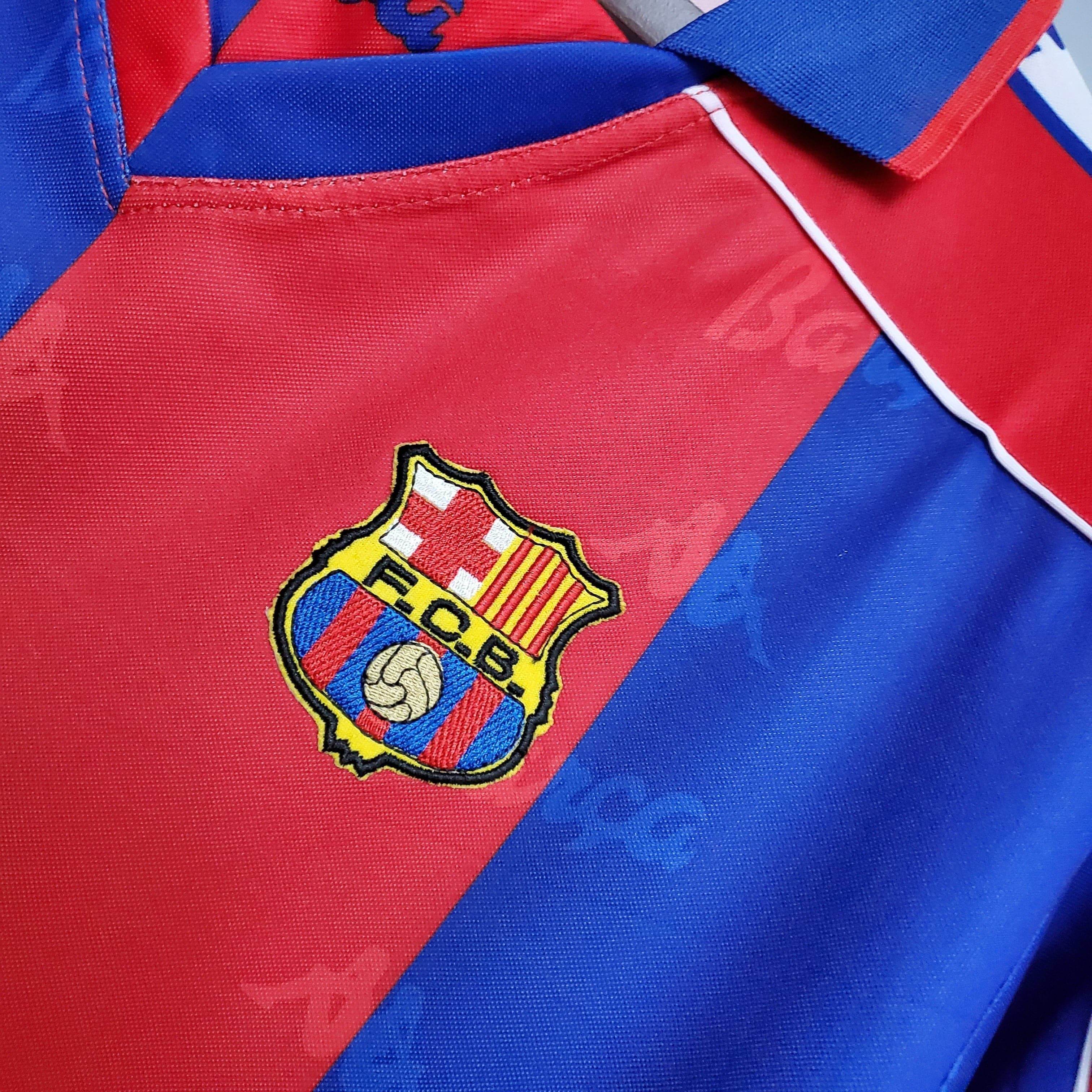 CAMISETA BARCELONA I 92/93 HOMBRE (RETRO) - ZonaCamisetas