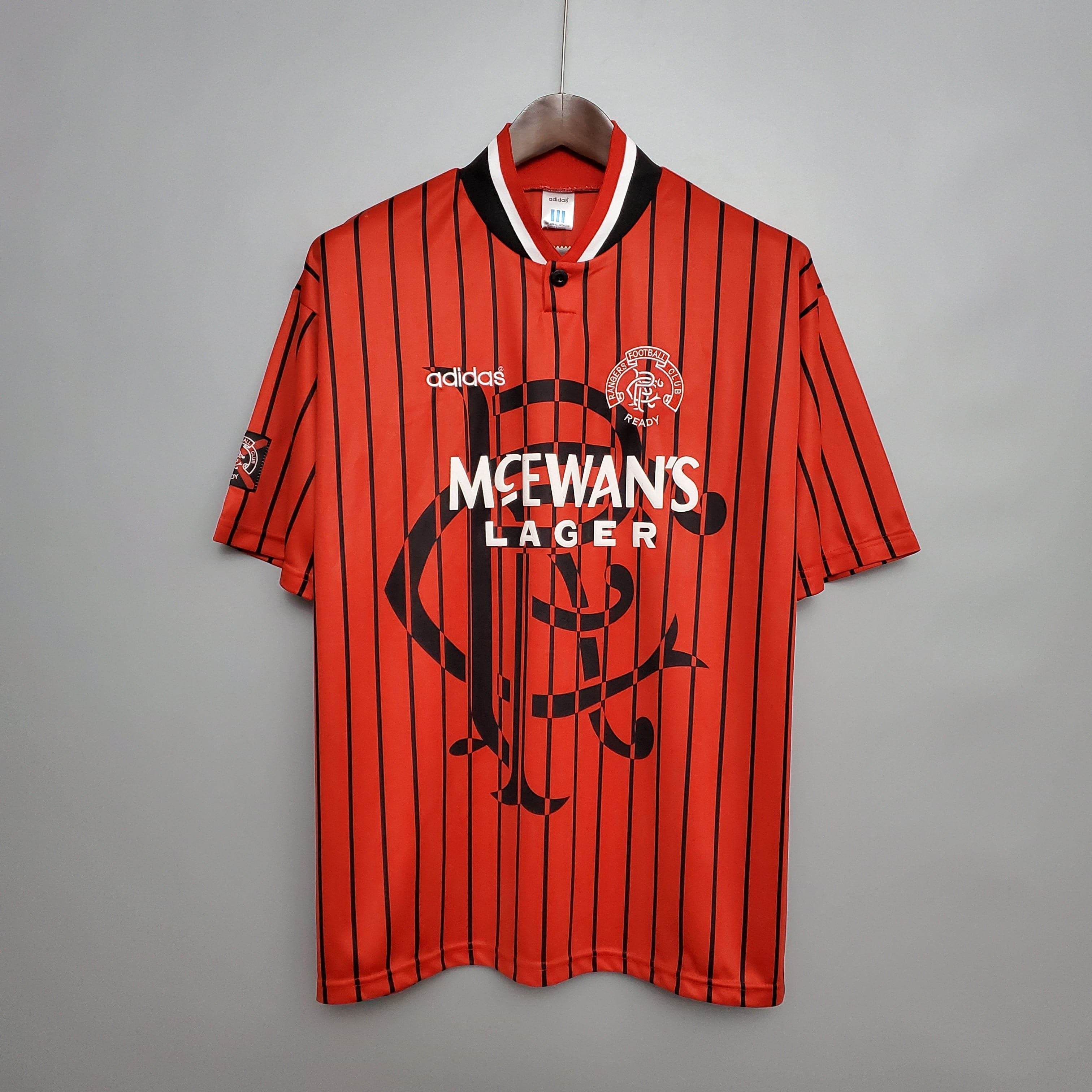 CAMISETA RANGERS I 94/95 HOMBRE (RETRO) - ZonaCamisetas