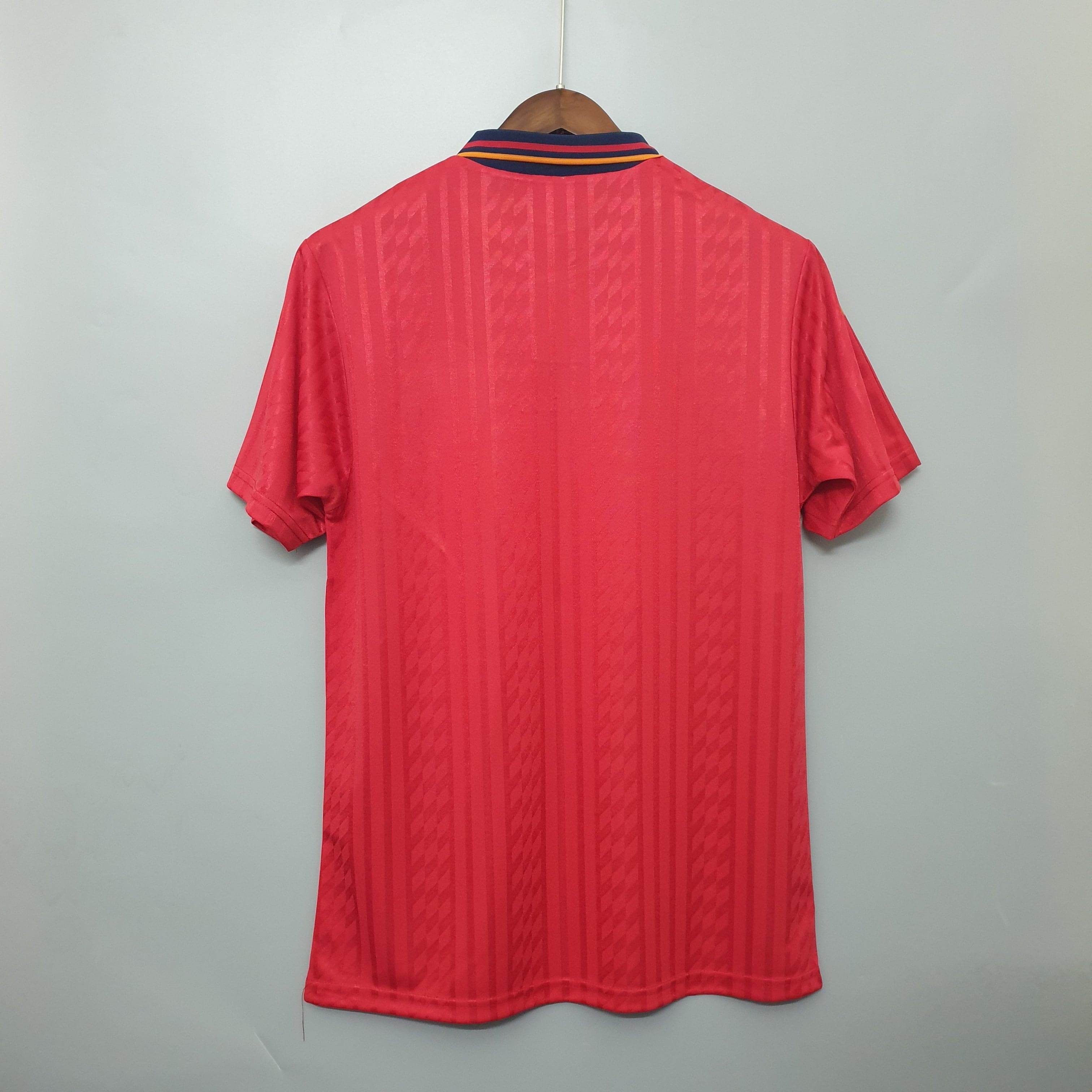 CAMISETA ESPAÑA l 1994 HOMBRE (RETRO) - ZonaCamisetas