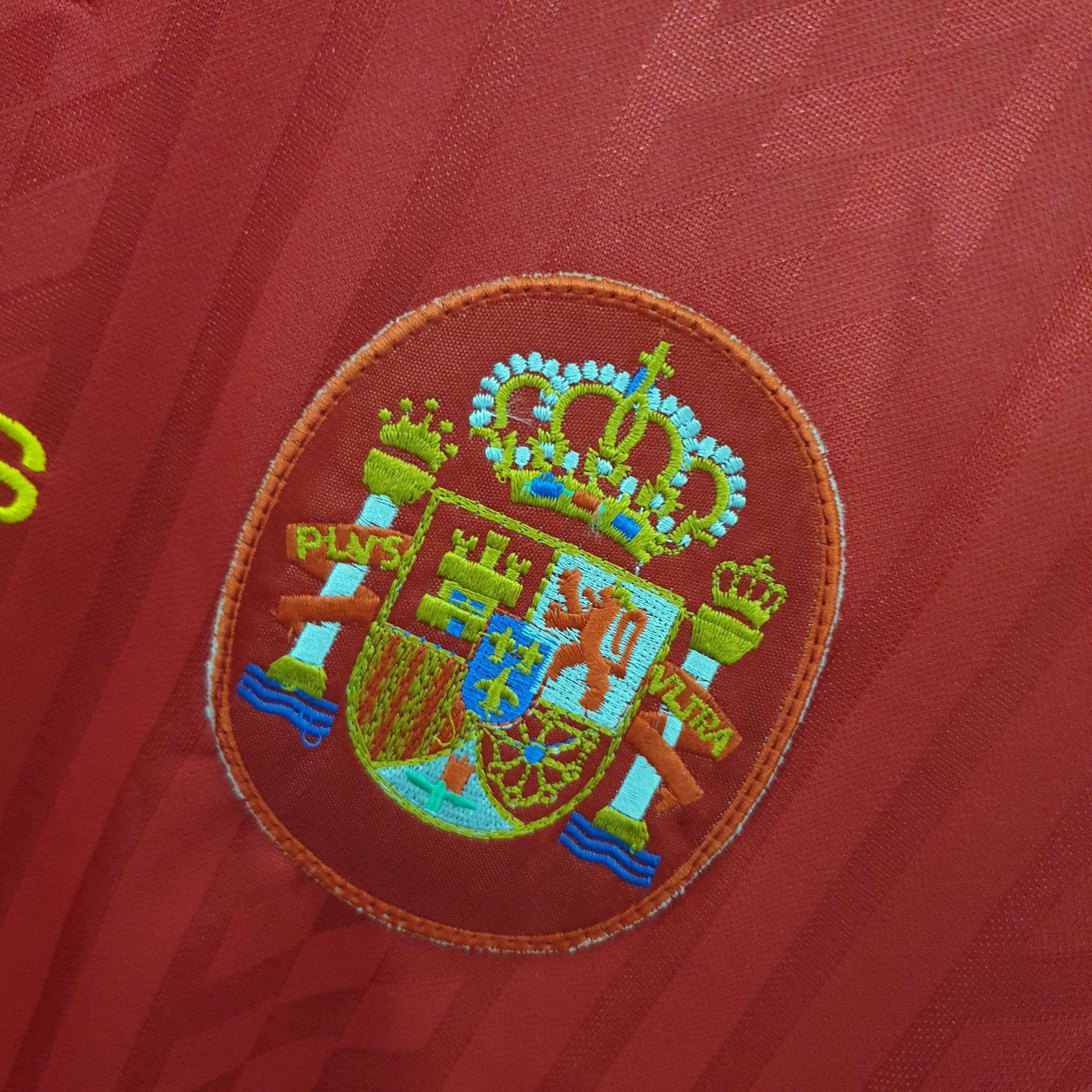 CAMISETA ESPAÑA l 1994 HOMBRE (RETRO) - ZonaCamisetas