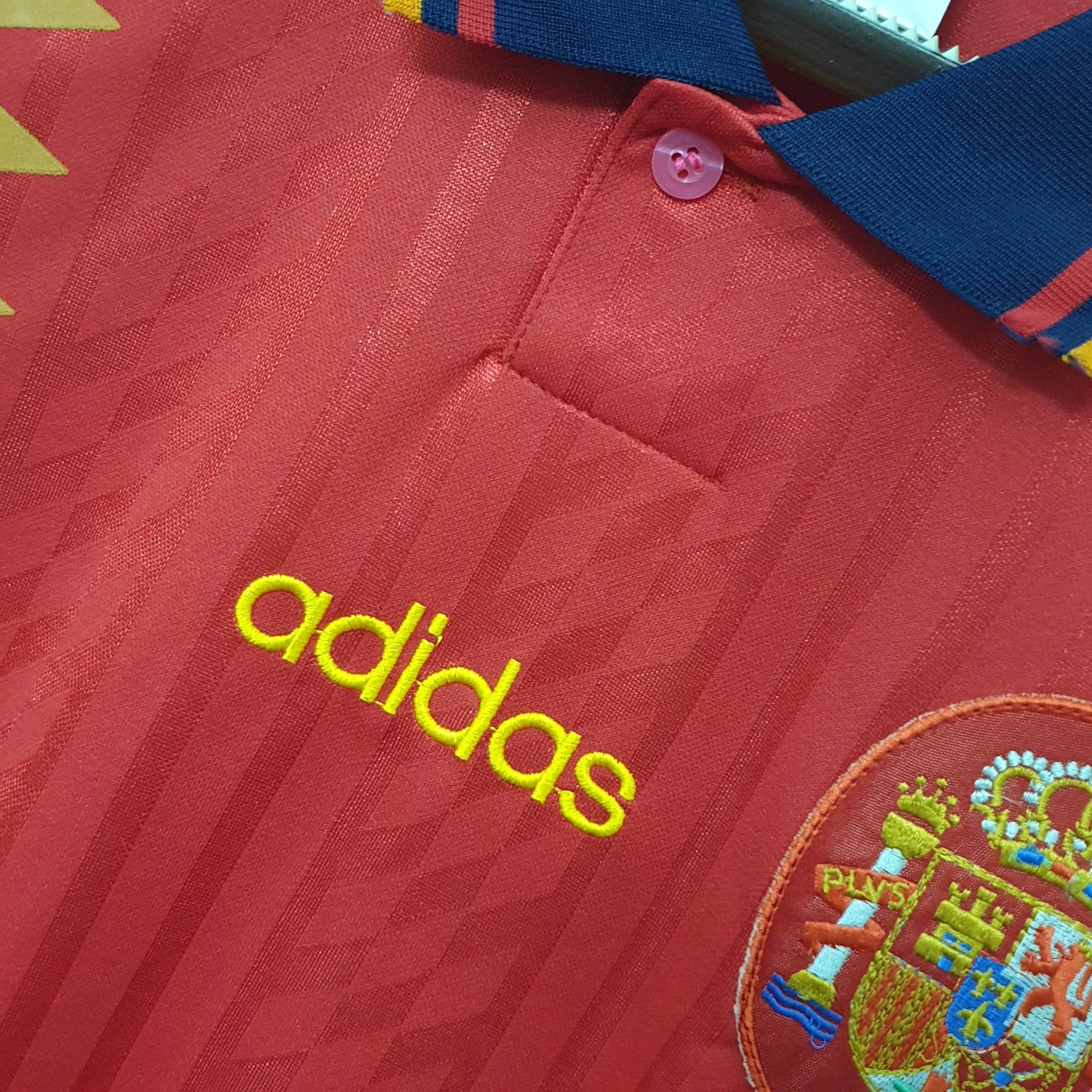CAMISETA ESPAÑA l 1994 HOMBRE (RETRO) - ZonaCamisetas