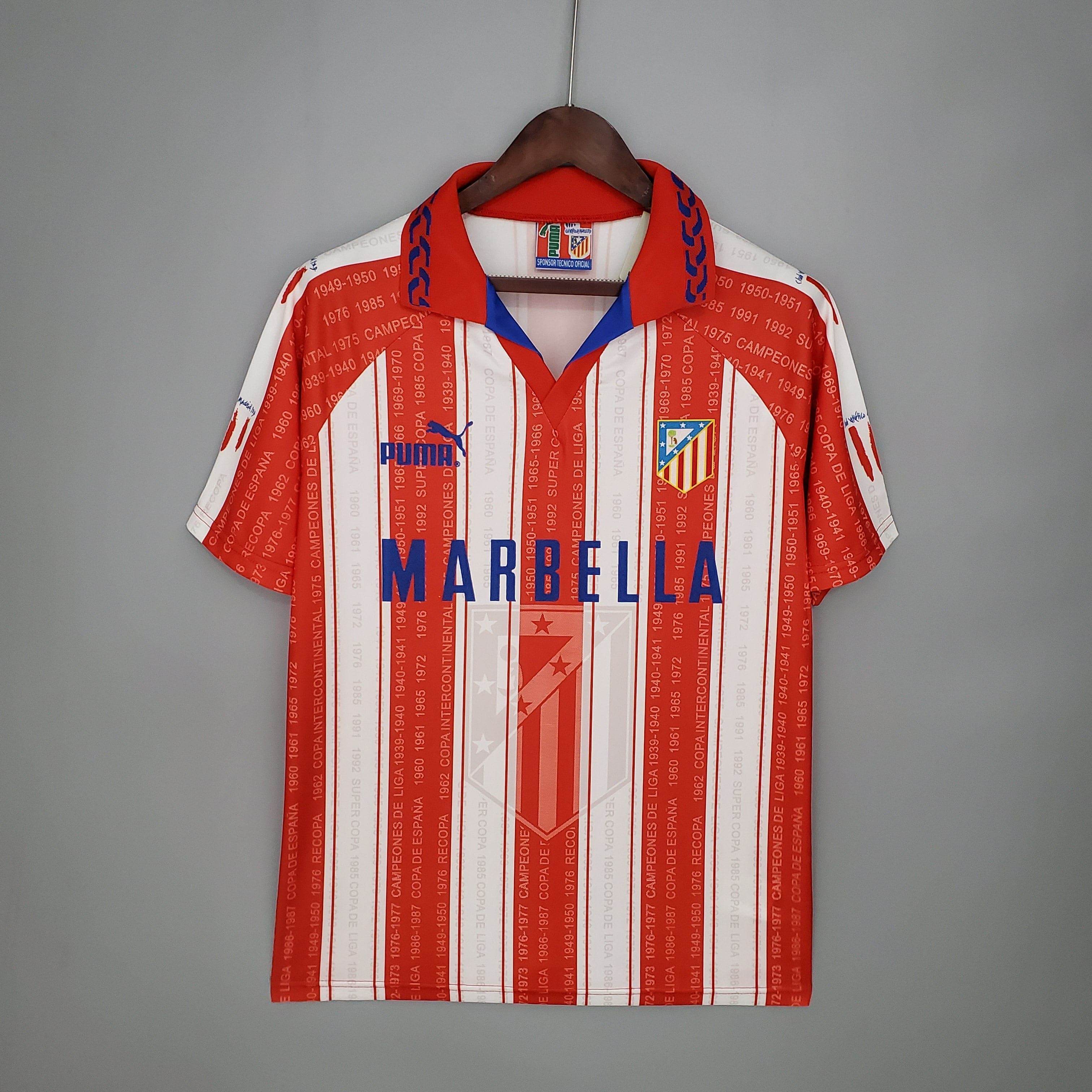 CAMISETA ATLÉTICO DE MADRID I 95/96 HOMBRE (RETRO) - ZonaCamisetas