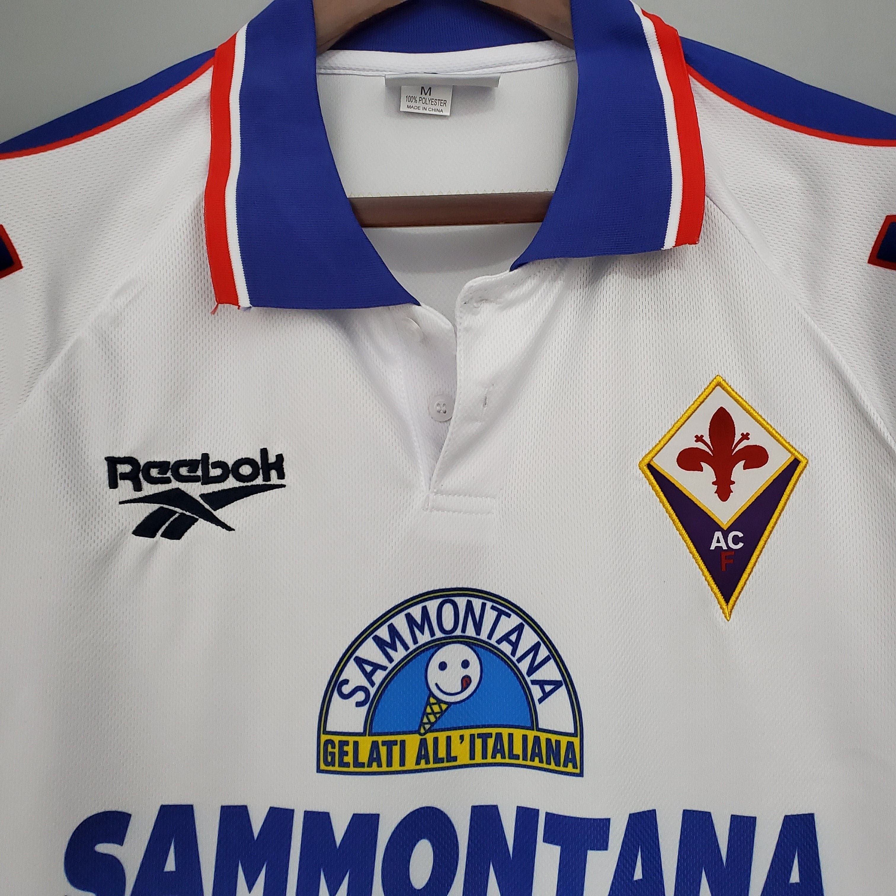 CAMISETA FIORENTINA II 95/96 HOMBRE (RETRO)