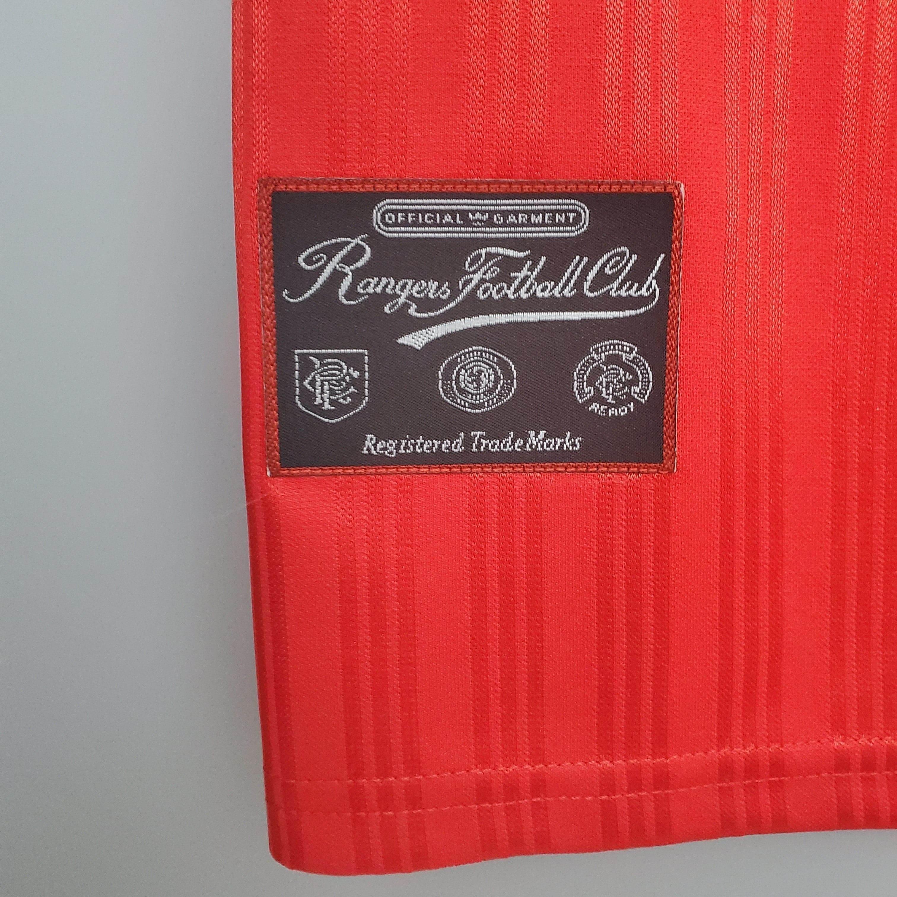 CAMISETA RANGERS I 95/96 HOMBRE (RETRO) - ZonaCamisetas