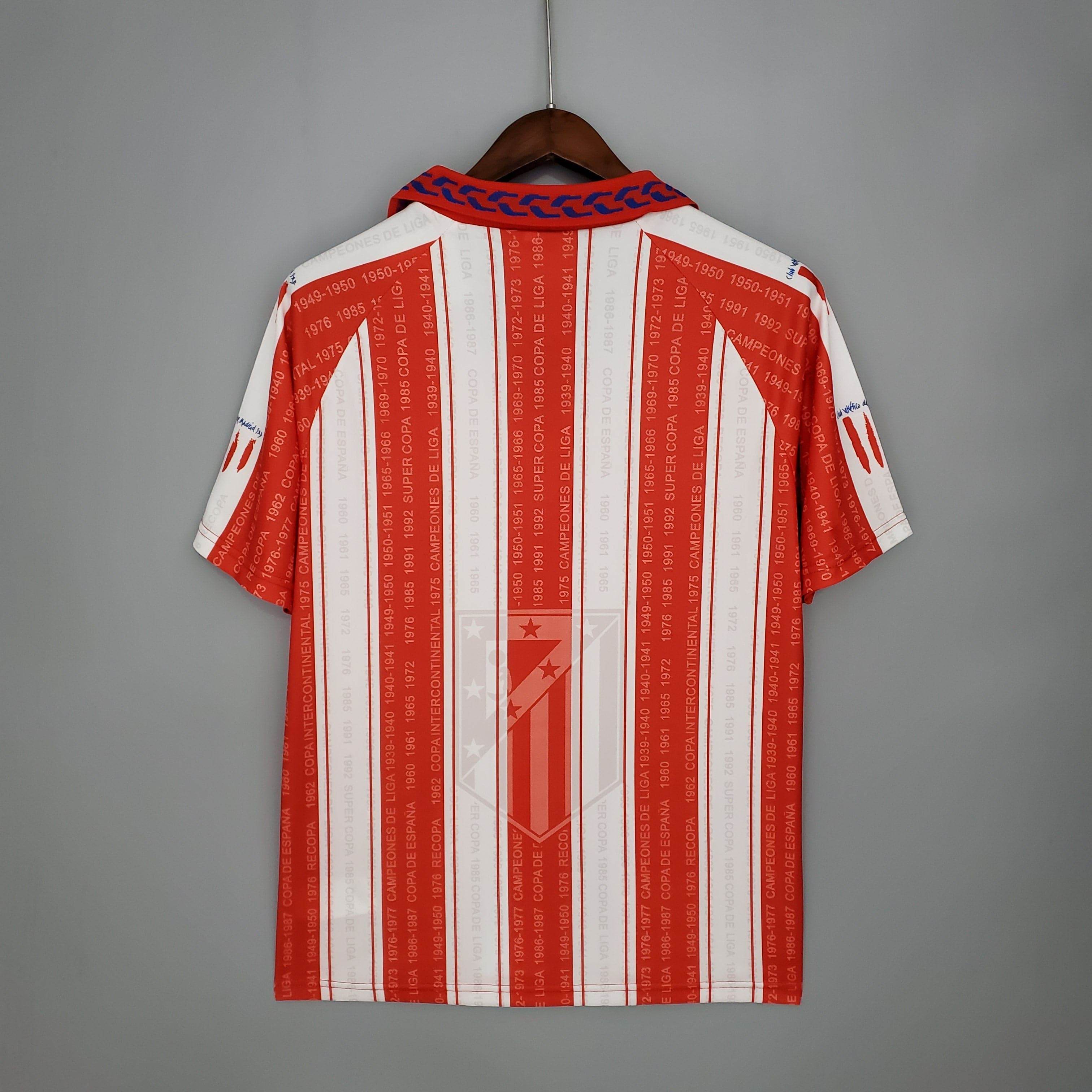 CAMISETA ATLÉTICO DE MADRID I 95/96 HOMBRE (RETRO) - ZonaCamisetas