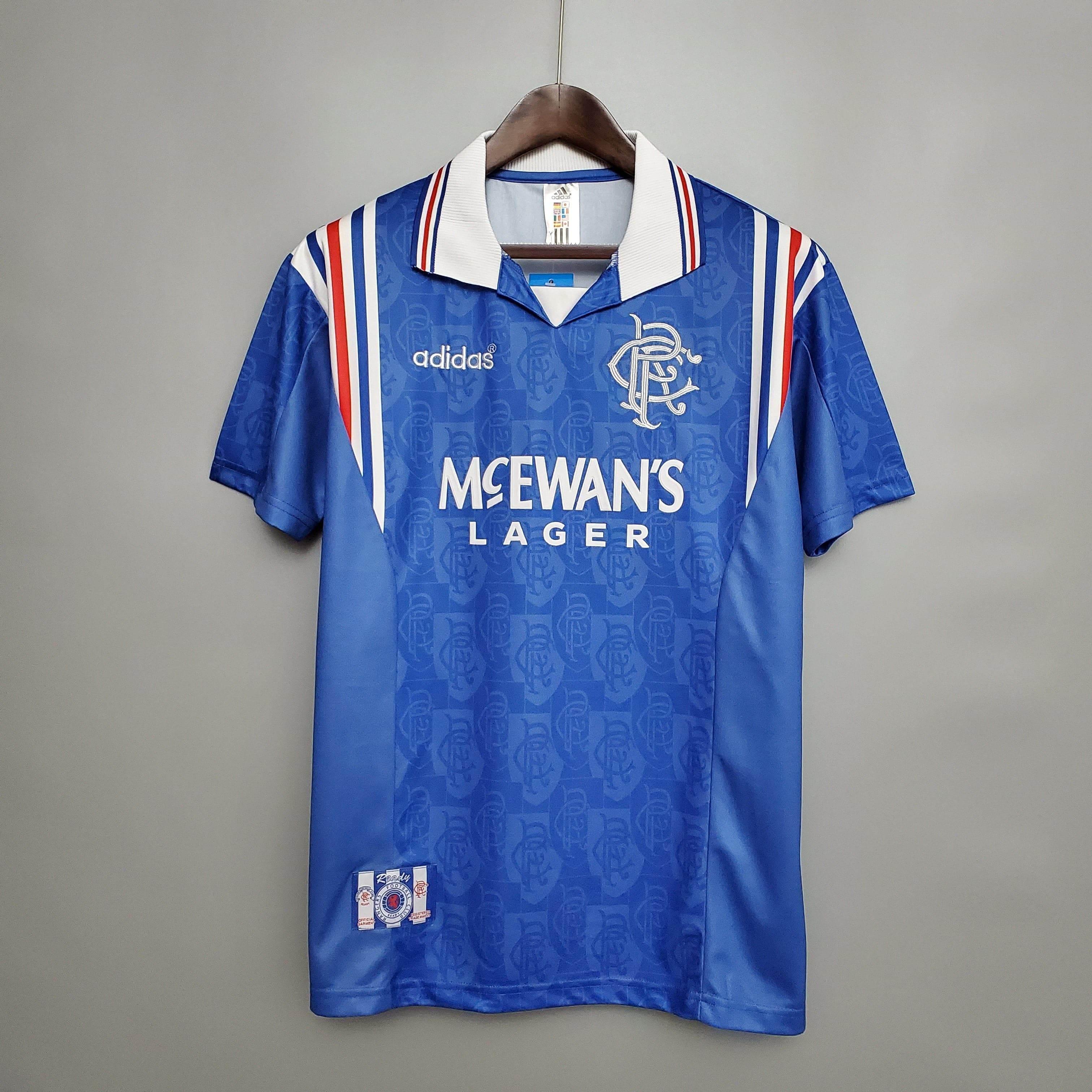 CAMISETA RANGERS I 96/97 HOMBRE (RETRO) - ZonaCamisetas