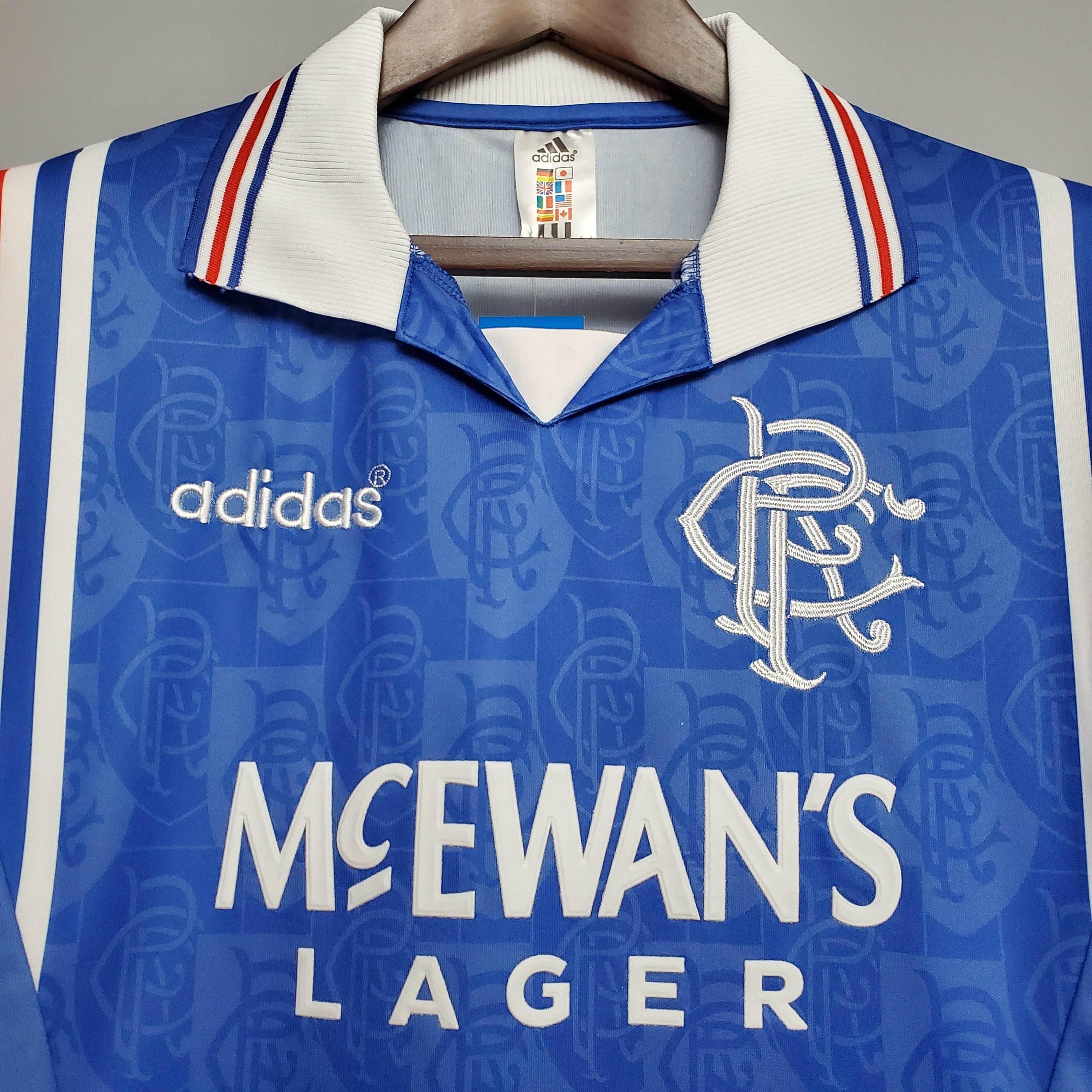 CAMISETA RANGERS I 96/97 HOMBRE (RETRO) - ZonaCamisetas