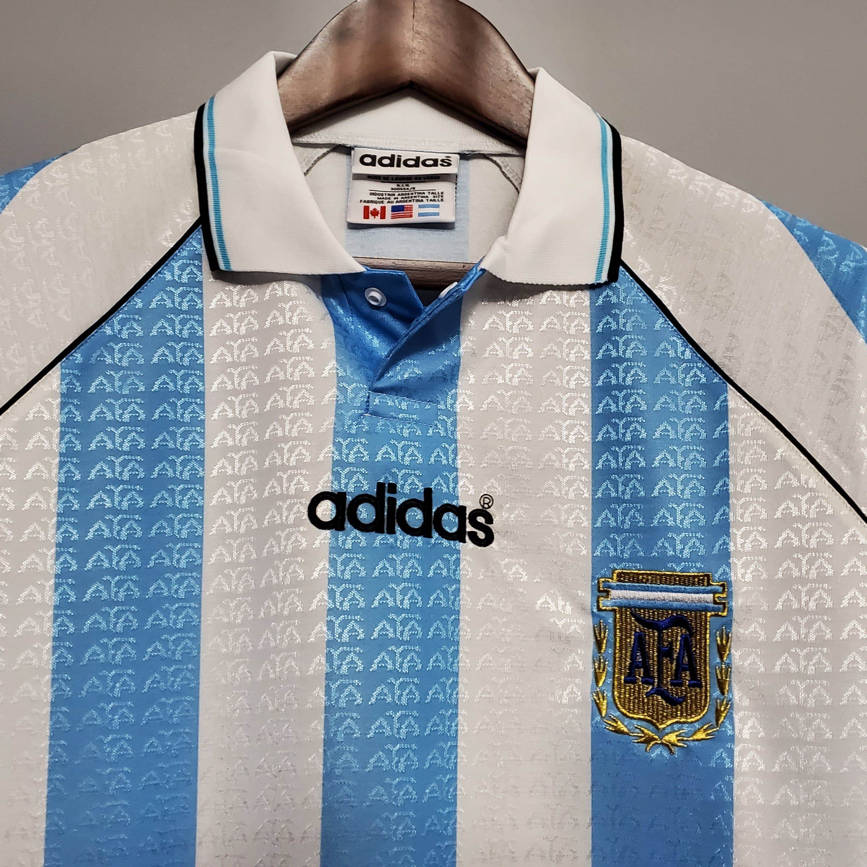 CAMISETA ARGENTINA I 96/97 HOMBRE (RETRO) - ZonaCamisetas