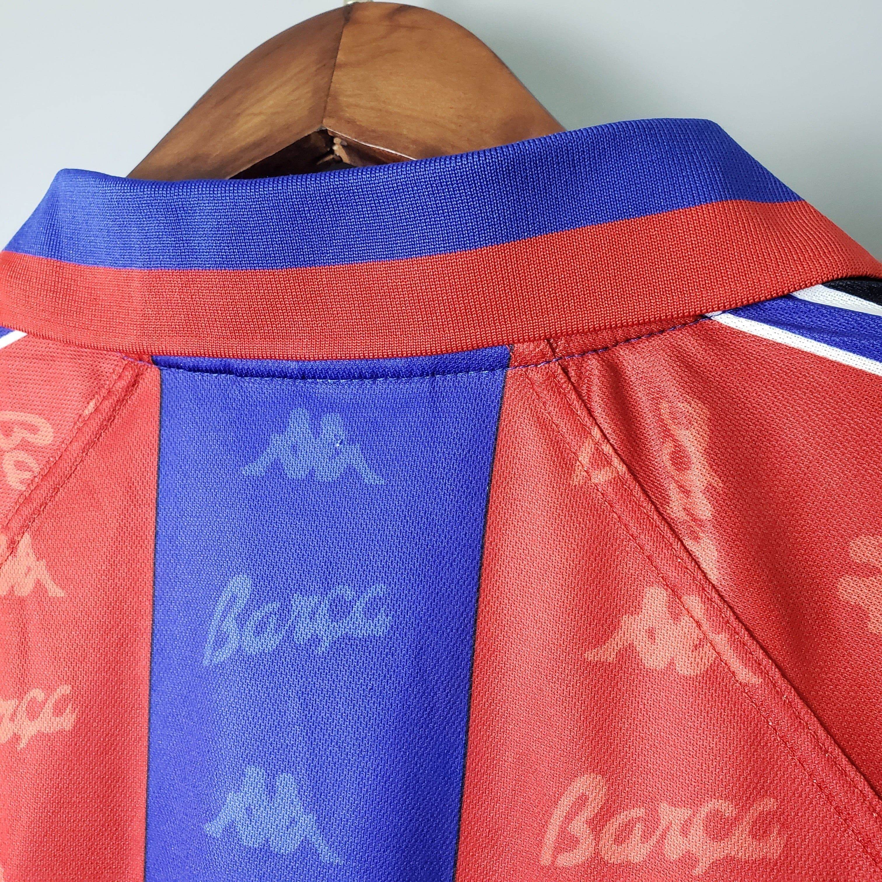 CAMISETA BARCELONA I 96/97 HOMBRE (RETRO) - ZonaCamisetas