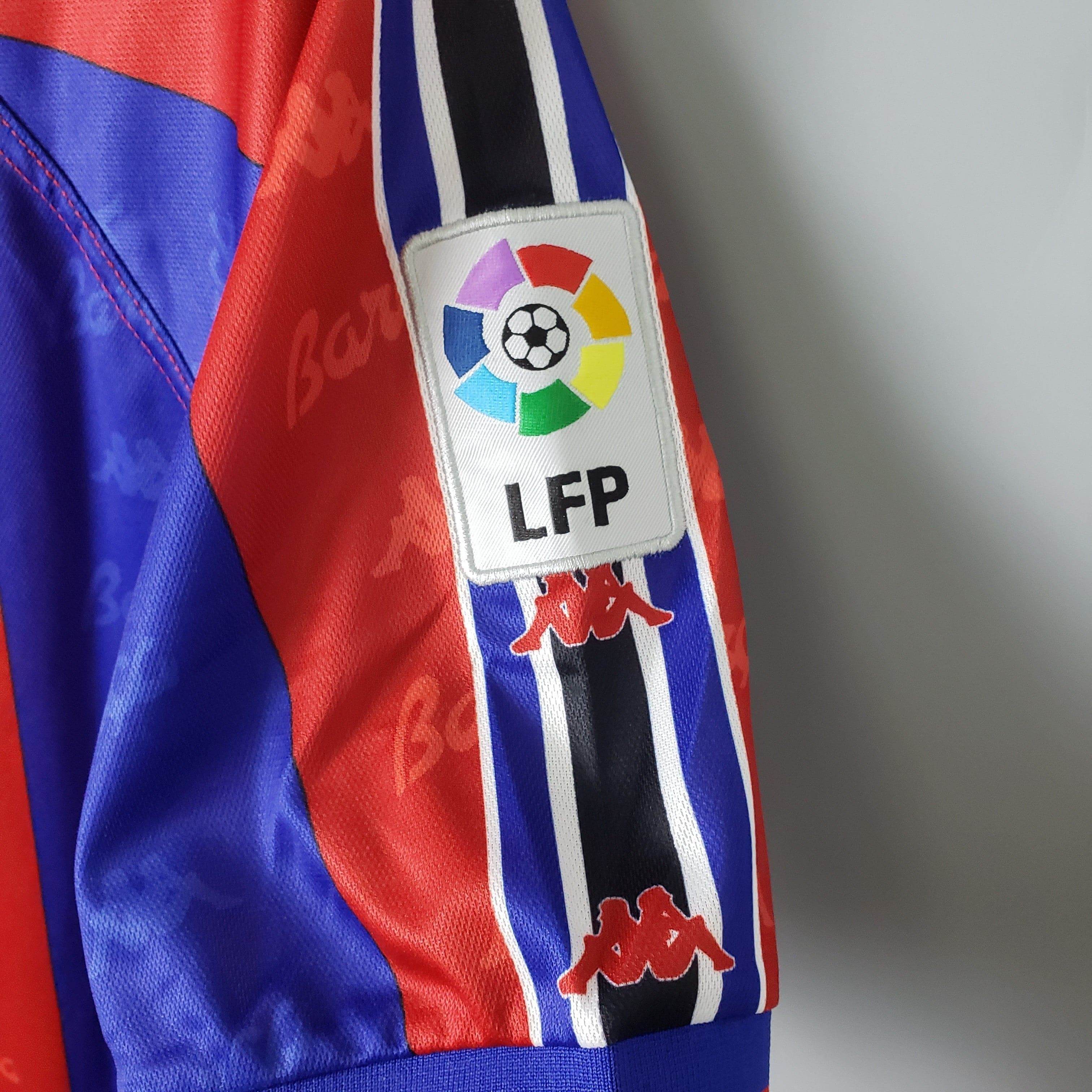 CAMISETA BARCELONA I 96/97 HOMBRE (RETRO) - ZonaCamisetas